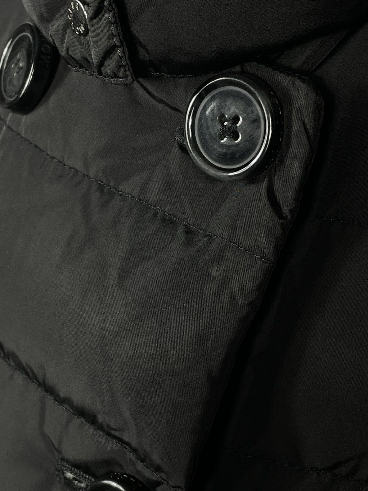 Designer × Moncler Moncler Black Puffer Hood Down Jakcet Coat Luxury Designer Size M / US 6-8 / IT 42-44 - 14 Thumbnail