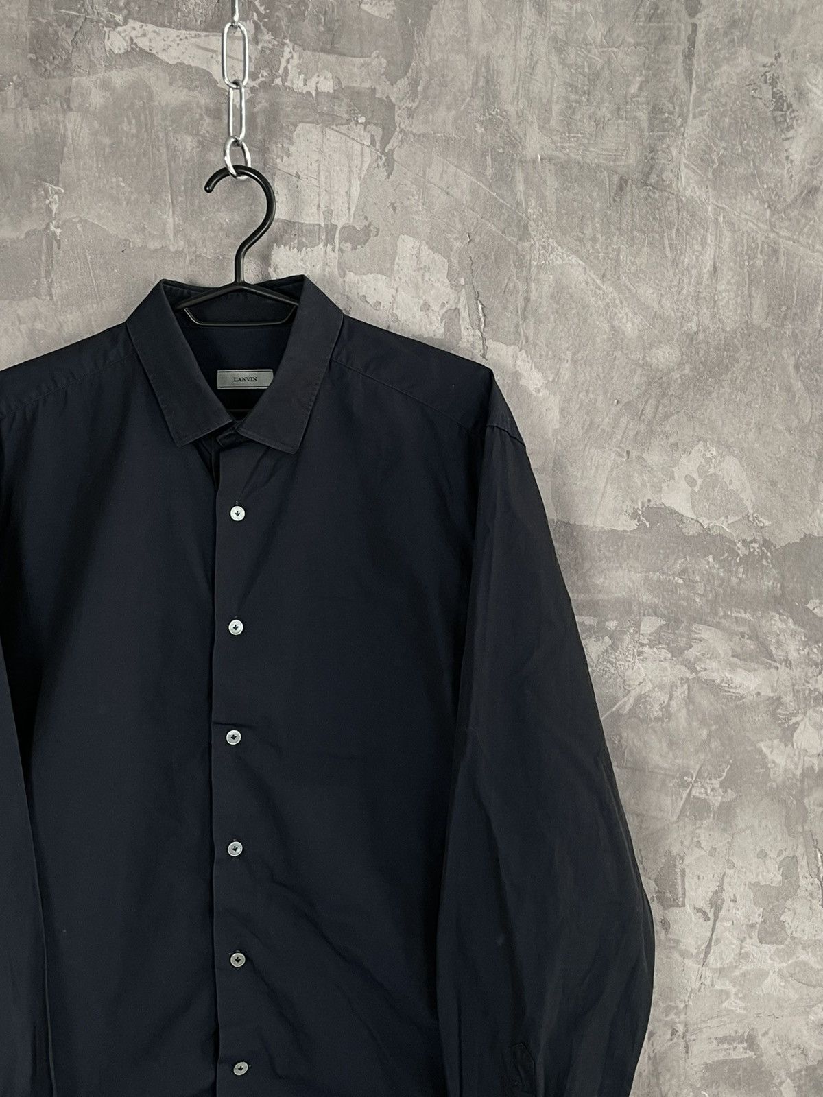 Lanvin × Vintage Lanvin Luxury Y2K Glamour Vintage Shirt Button Up Size US M / EU 48-50 / 2 - 4 Thumbnail