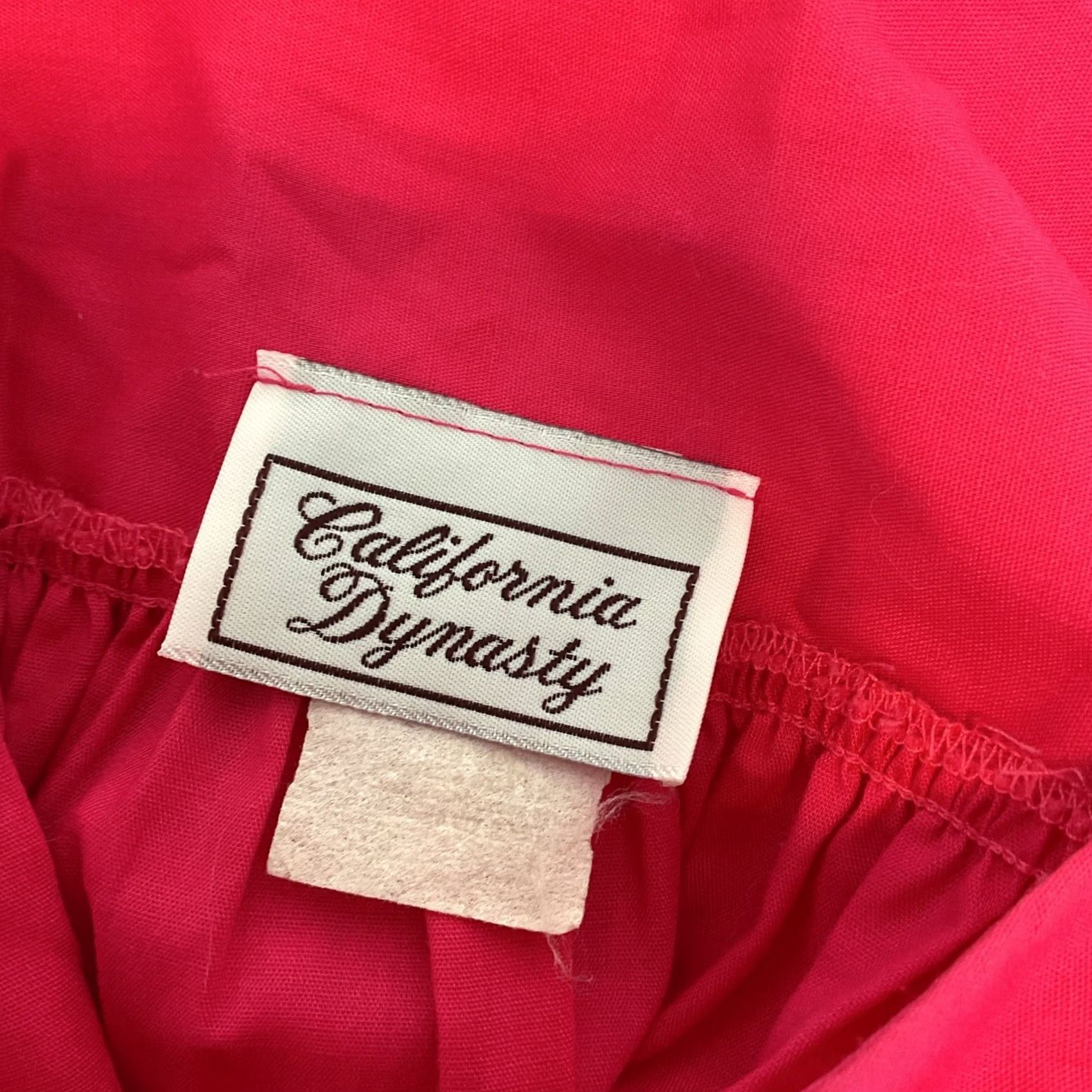 Vintage VINTAGE California Dynasty Mod Caftan Dress O/S Pink 70s GoGo Summer/Beach Womens Size L / US 10 / IT 46 - 8 Thumbnail