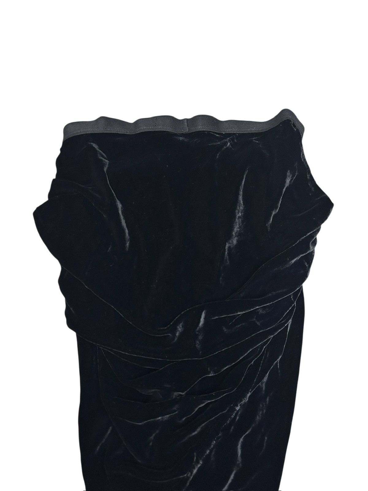 Rick Owens F/W 05 Moog Velvet Tie Skirt Size 27" / US 4 / IT 40 - 9 Thumbnail