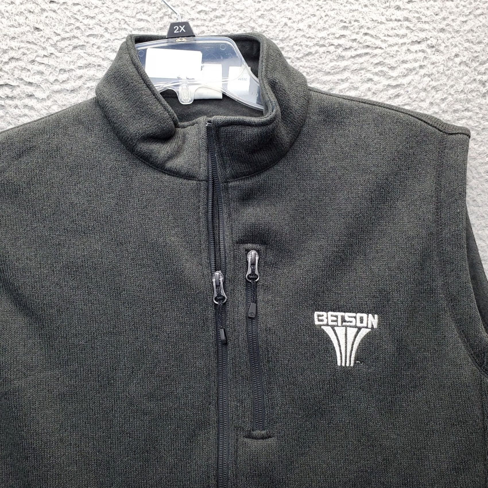 Vintage Strom Creek Vest Womens 2XL Green Betson Fleece Lined Pockets Full Zip Mock Neck Vest Womens Size 2XL Green Pockets Full Zip Mock Neck Size XXL / US 16-18 / IT 52-54 - 7 Thumbnail