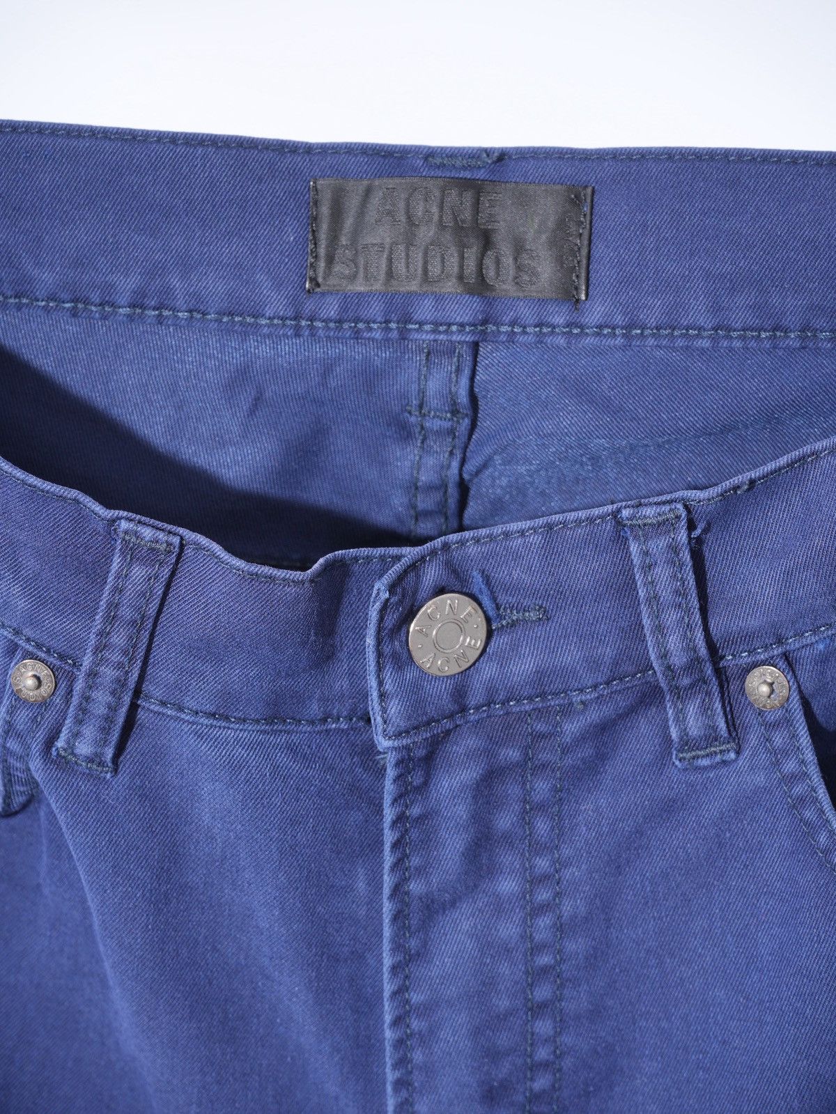 Acne Studios Acne Studios Ace Ups Navy jeans pants sz 31 Size US 32 / EU 48 - 3 Thumbnail