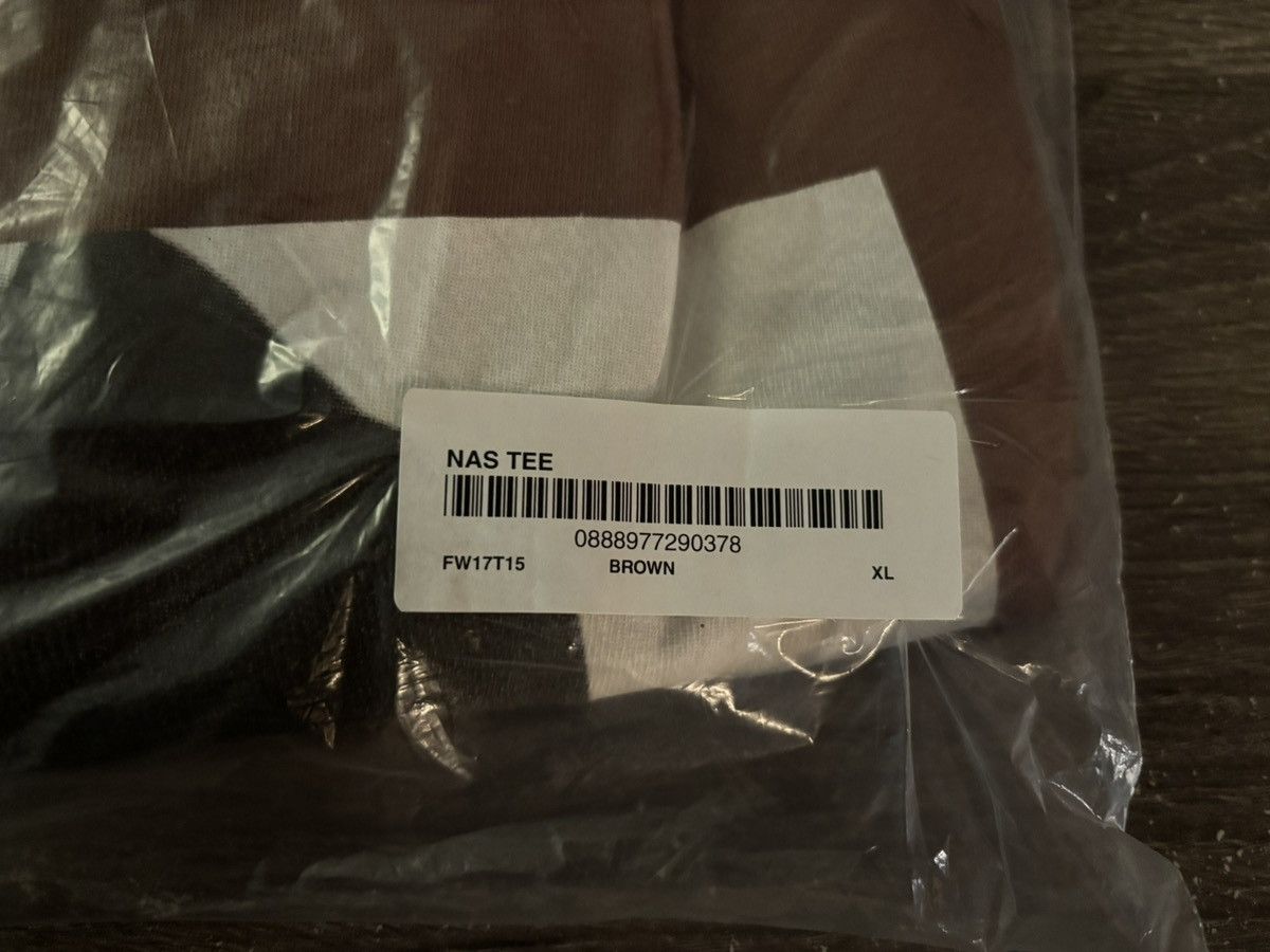 Supreme Supreme Nas Tee Brown FW17 Size US XL / EU 56 / 4 - 4 Thumbnail