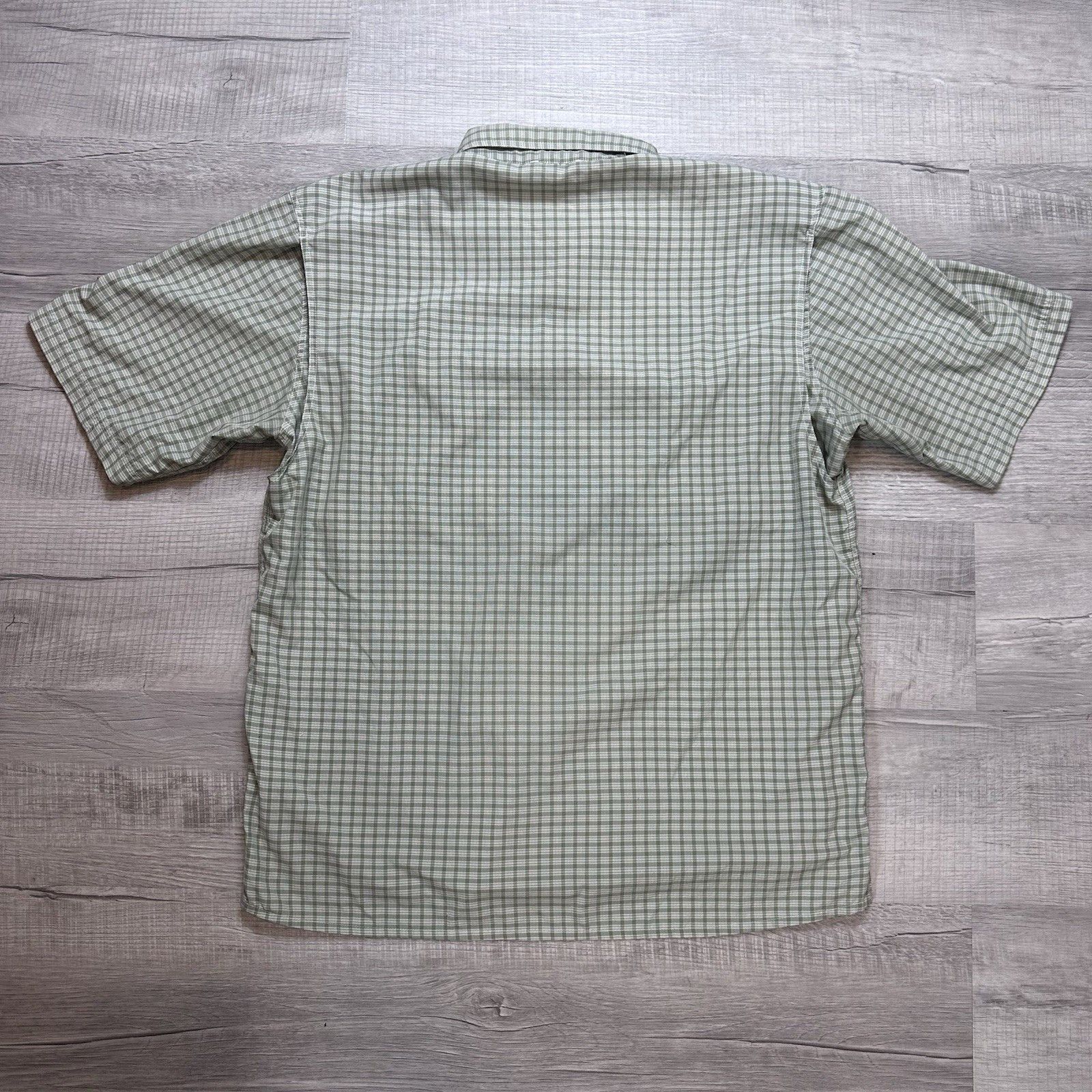Simms Simms Fishing Shirt Mens Green Large Performance Vented Size US L / EU 52-54 / 3 - 7 Thumbnail