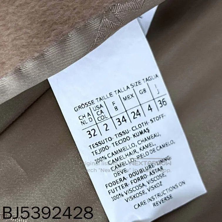 Max Mara Max Mara Camel pure cashmere coat Size XS / US 0-2 / IT 36-38 - 4 Thumbnail