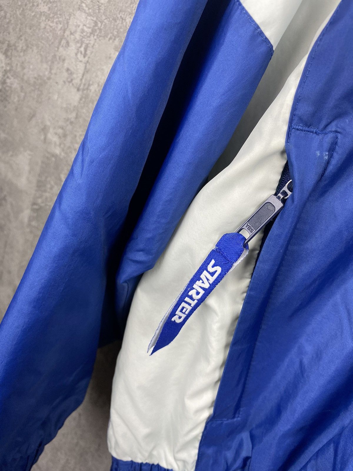 Starter Dallas Cowboys Starter Jacket Men's XL Blue NFL Football Size US XL / EU 56 / 4 - 11 Thumbnail