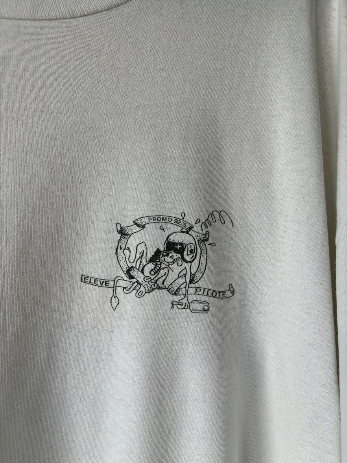 Hanes Vintage 90s Air Force Tee Size US XL / EU 56 / 4 - 4 Thumbnail