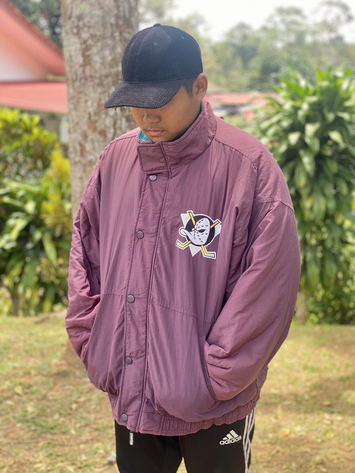 Mighty Ducks Starter Jacket | Grailed