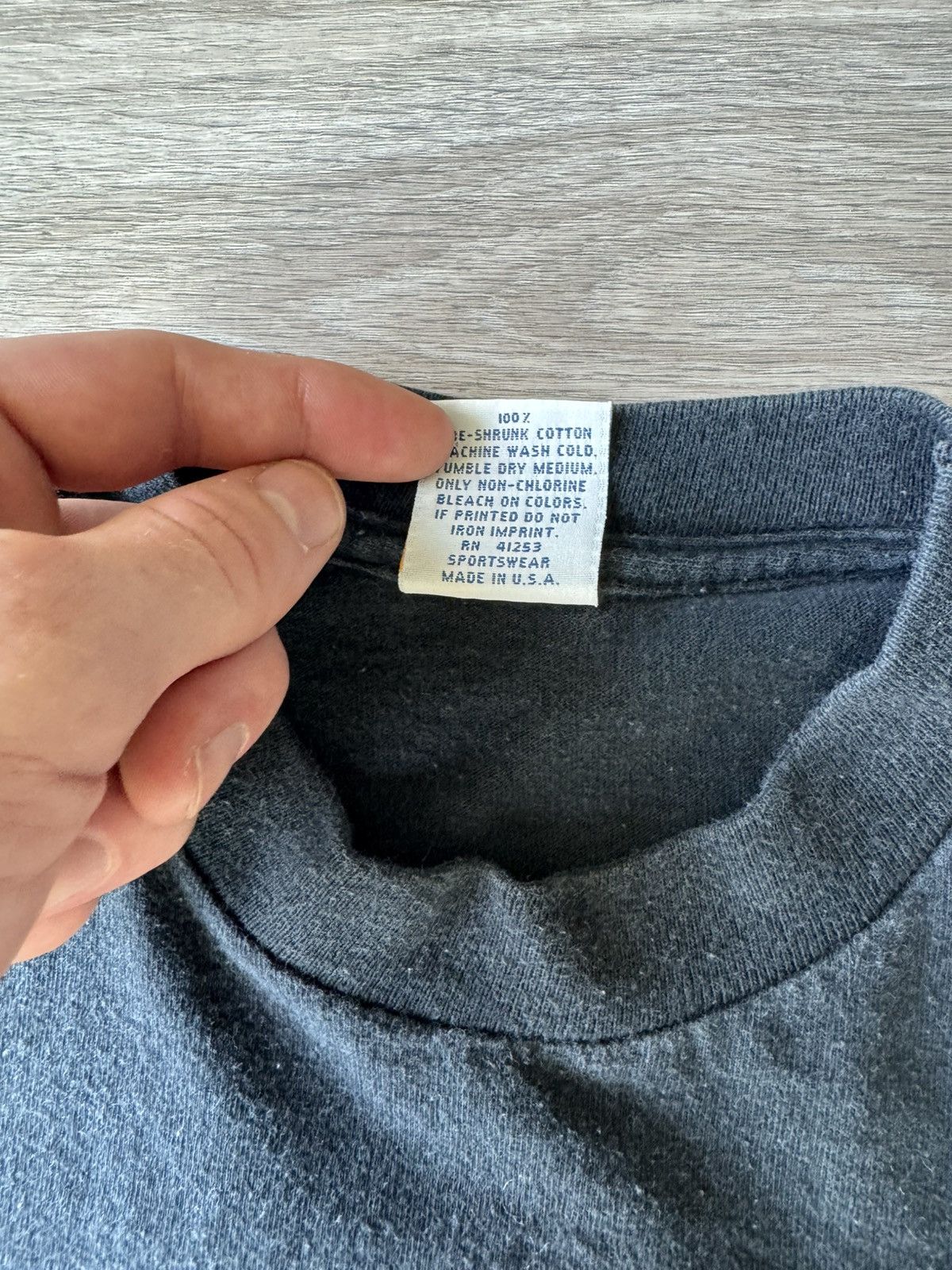 Habitat Vintage Habitat Lightning Wrap-Around Tee Size US M / EU 48-50 / 2 - 6 Thumbnail