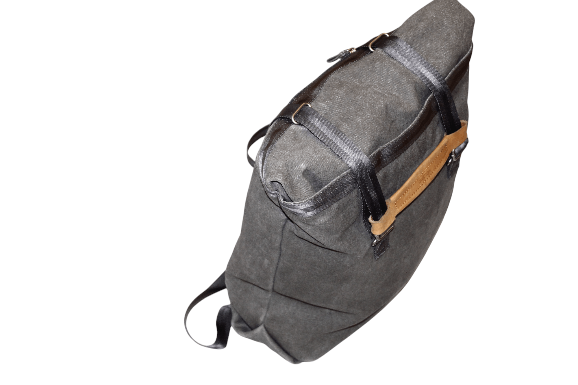 QWSTION Qwstion Canvas Day Tote-Organic Washed Grey. Laptop bag Size ONE SIZE - 7 Thumbnail