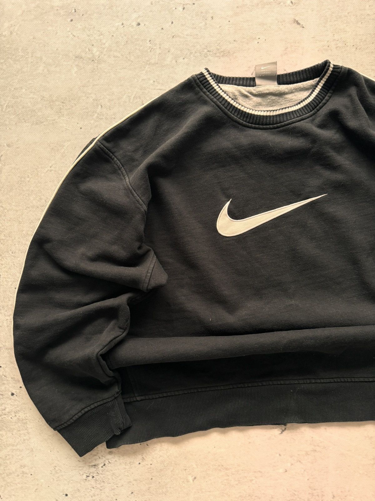 Nike × Vintage NIKE VINTAGE CENTER LOGO OVERSIZE BOXY SWEATSHIRT Size US XL / EU 56 / 4 - 3 Thumbnail