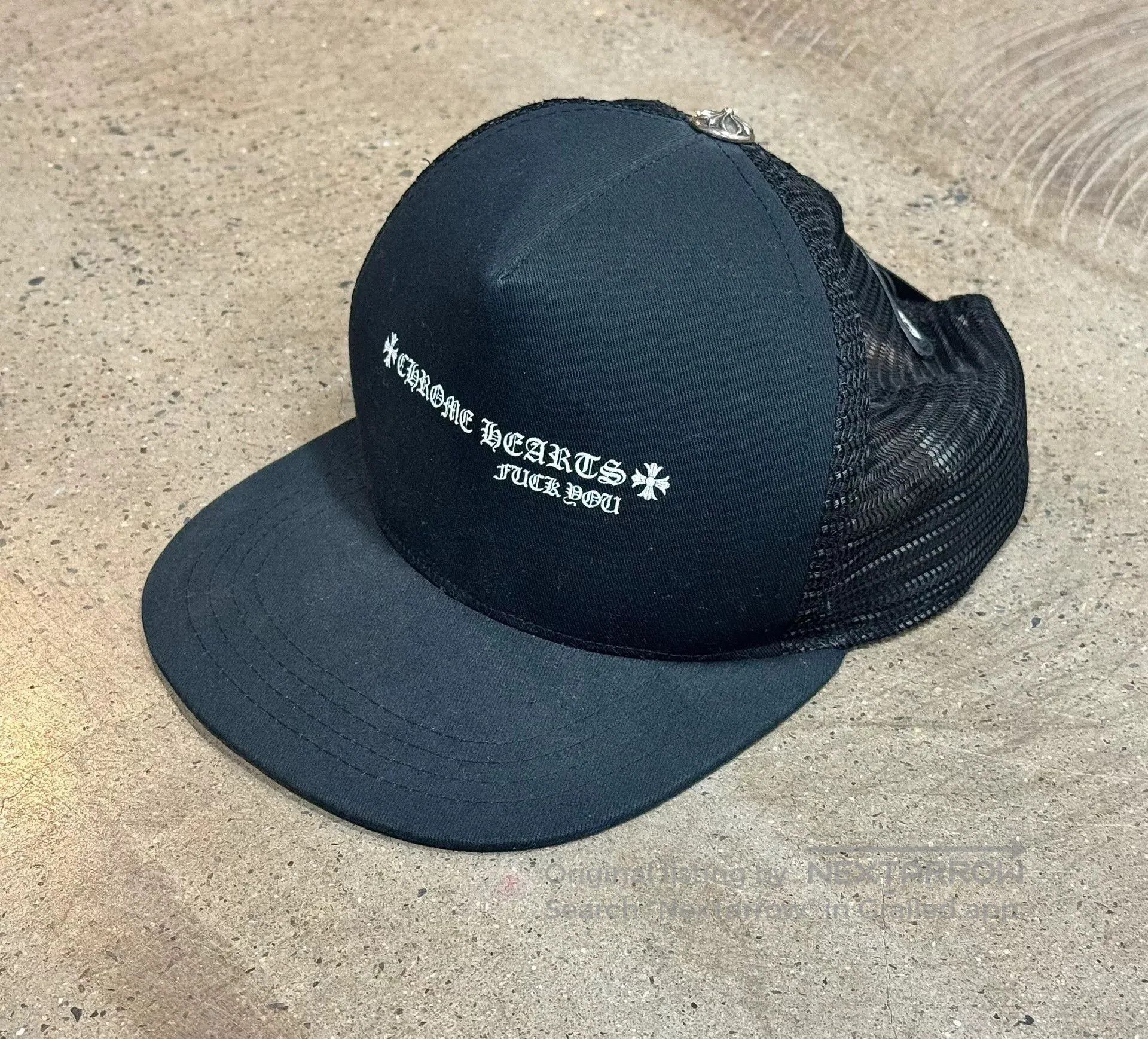 Chrome Hearts chrome hearts trucker hat with embroidery. Size ONE SIZE - 1 Thumbnail