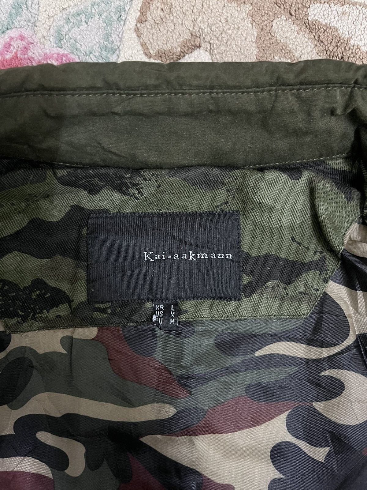 Kai Aakmann × Vintage Vintage Kai Aakman Korea Army Military Tactical Camourflage Size US M / EU 48-50 / 2 - 10 Thumbnail