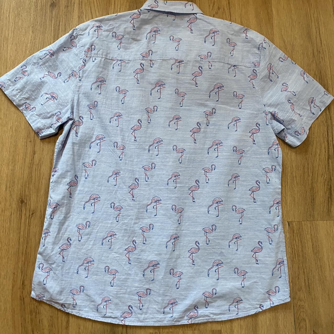 Other Blue and pink flaming shirt Vacation Summer Sun Size US XL / EU 56 / 4 - 2 Thumbnail