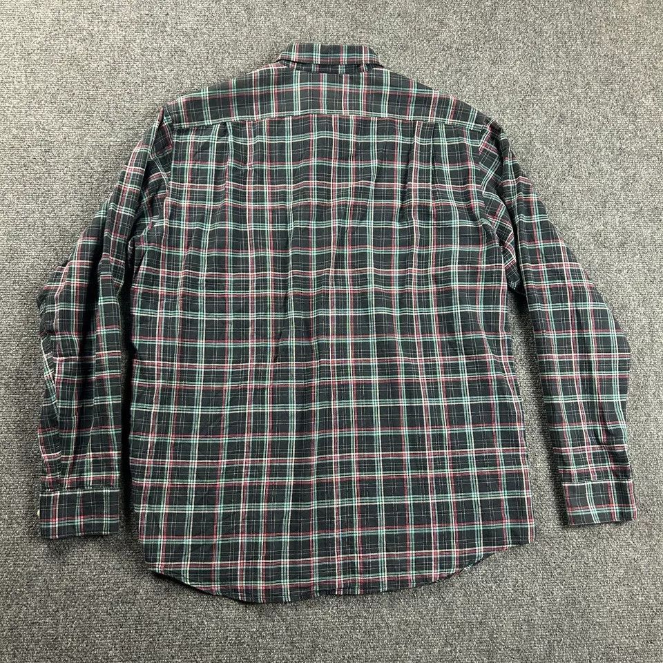 Lacoste Lacoste Shirt Mens 42 Large Plaid Button Up Crocodile Logo Size US L / EU 52-54 / 3 - 4 Thumbnail