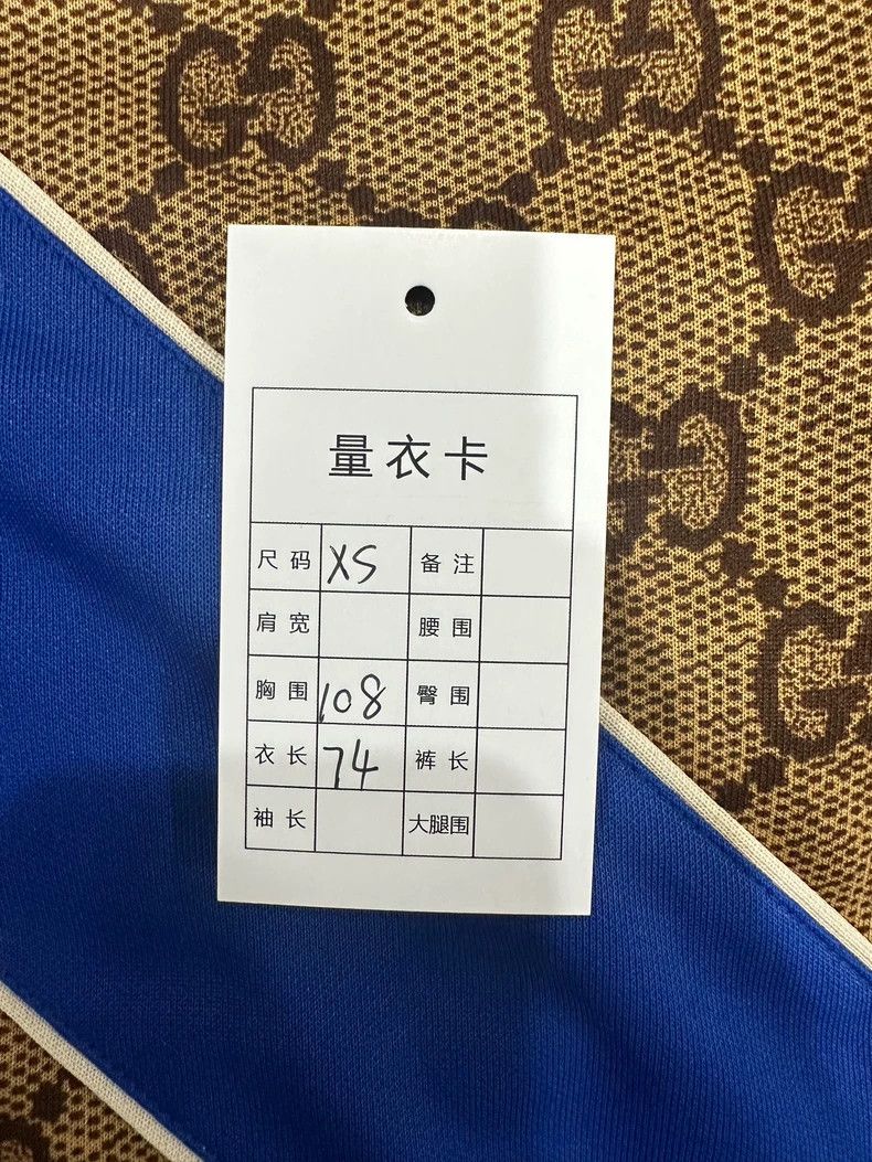 Gucci Gucci Red and blue striped GG old flower full print logo zi Size US XS / EU 42 / 0 - 5 Thumbnail