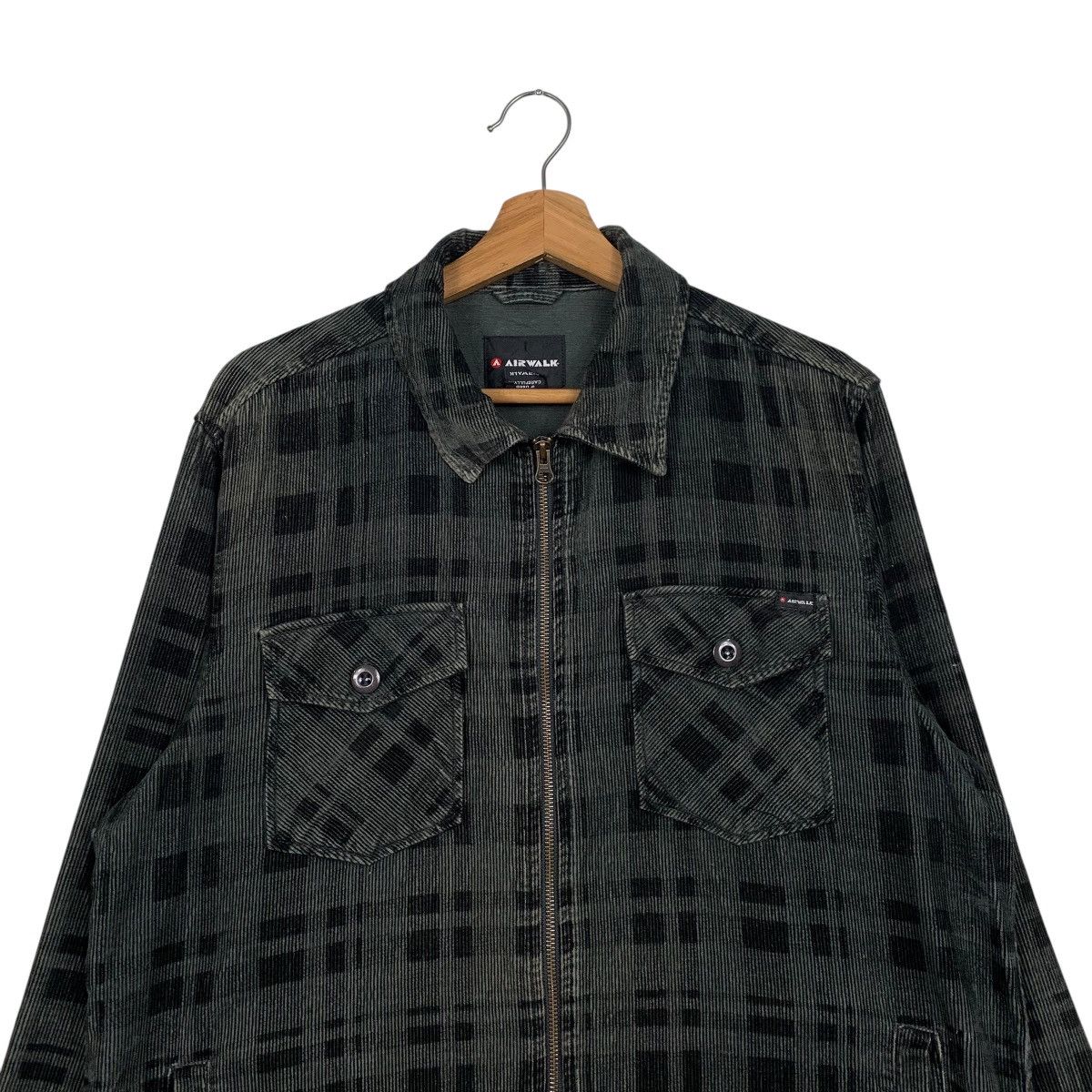 Airwalk Airwalk Tartan Zipper Jacket Size US XL / EU 56 / 4 - 2 Thumbnail