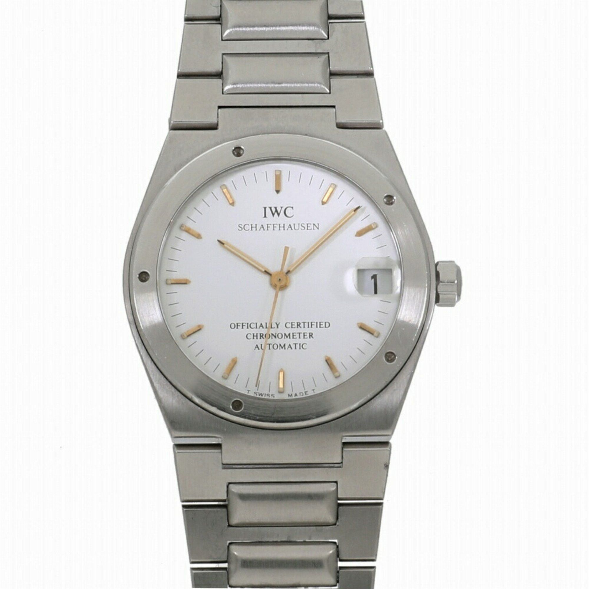 image of Iwc Schaffhausen Iwc Ingenieur Chronometer Automatic 3521-001 / Iw352101 White Men's Watch