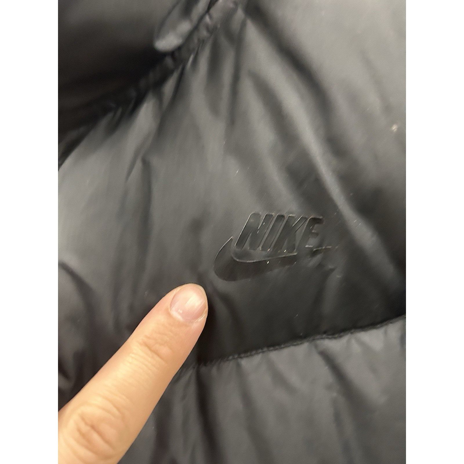 Nike VTG Nike Sportswear Black Y2K Down Puffer Jacket Size Large Size US L / EU 52-54 / 3 - 4 Thumbnail