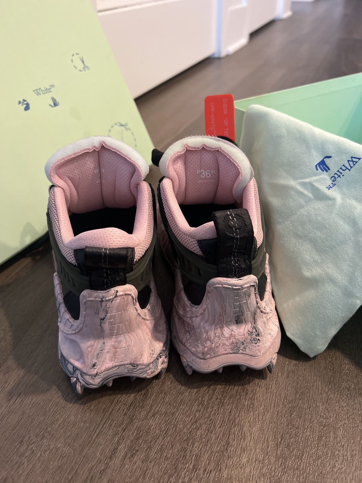 Off-White ODSY-100 ‘Dirty Pink’ Size US 6 / IT 36 - 4 Thumbnail