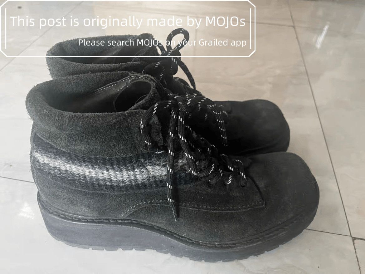 Sz 8 Number Nine 07AW Suede Hunting Boots mojos