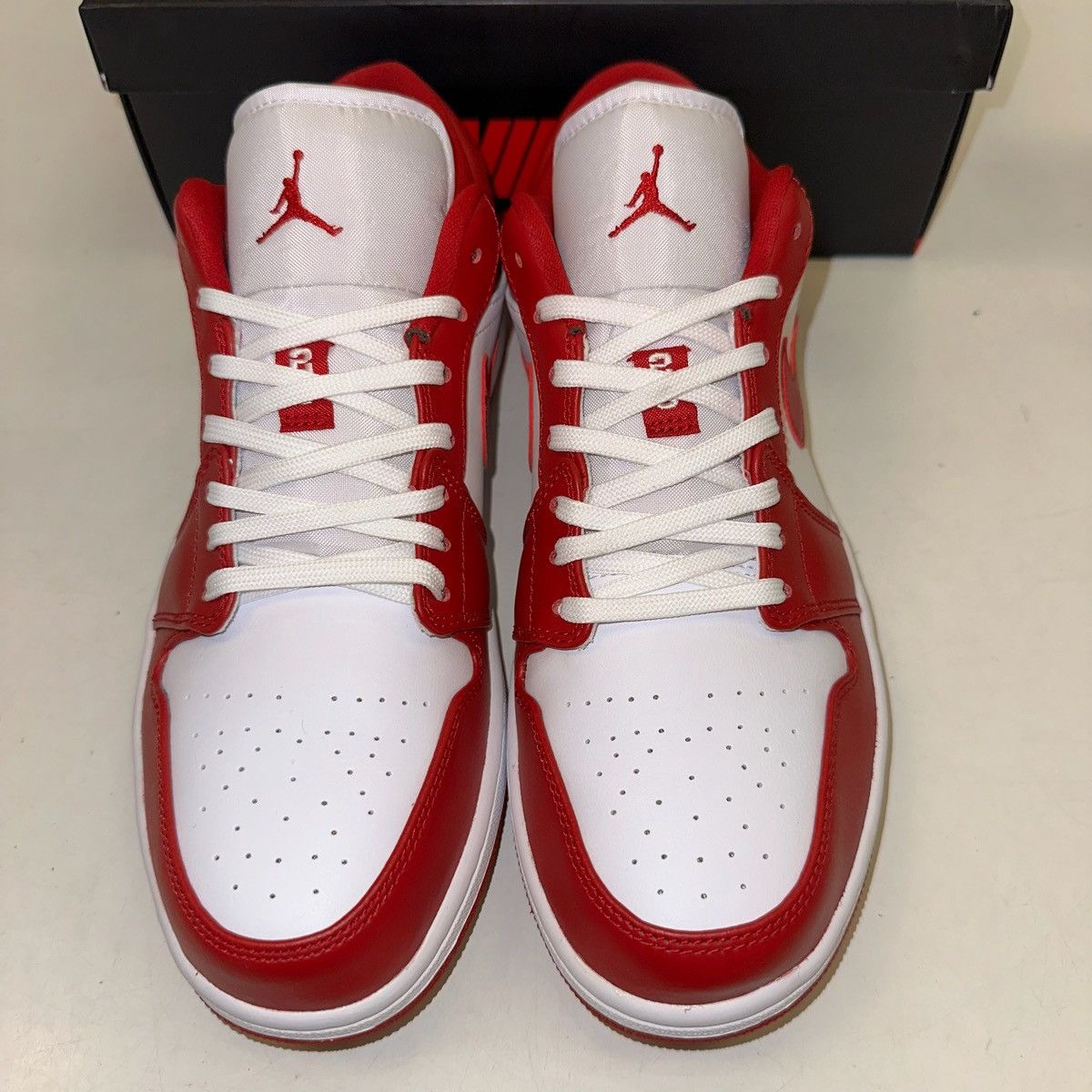 Jordan Brand Size 10 - Air Jordan 1 Gym Red - 553558-611 Size US 10 / EU 43 - 4 Thumbnail