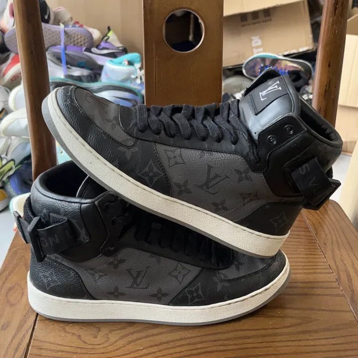 Louis Vuitton Louis Vuitton Rivoli High-Top Fashion Sneakers -2508 Size US 6.5 / EU 39-40 - 5 Thumbnail