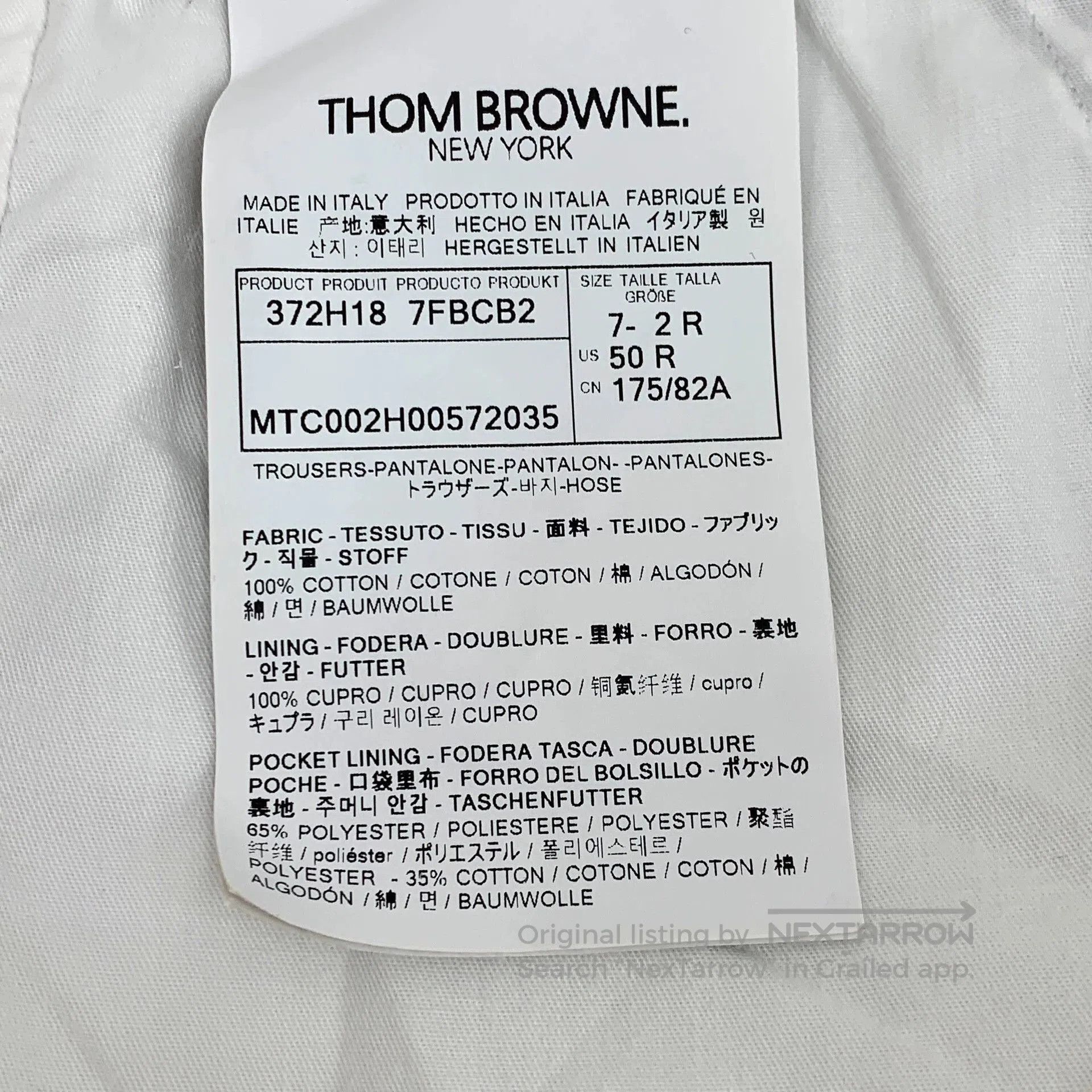Thom Browne THOM BROWNE Striped Cotton Casual Shorts. Size US 28 / EU 44 - 7 Thumbnail