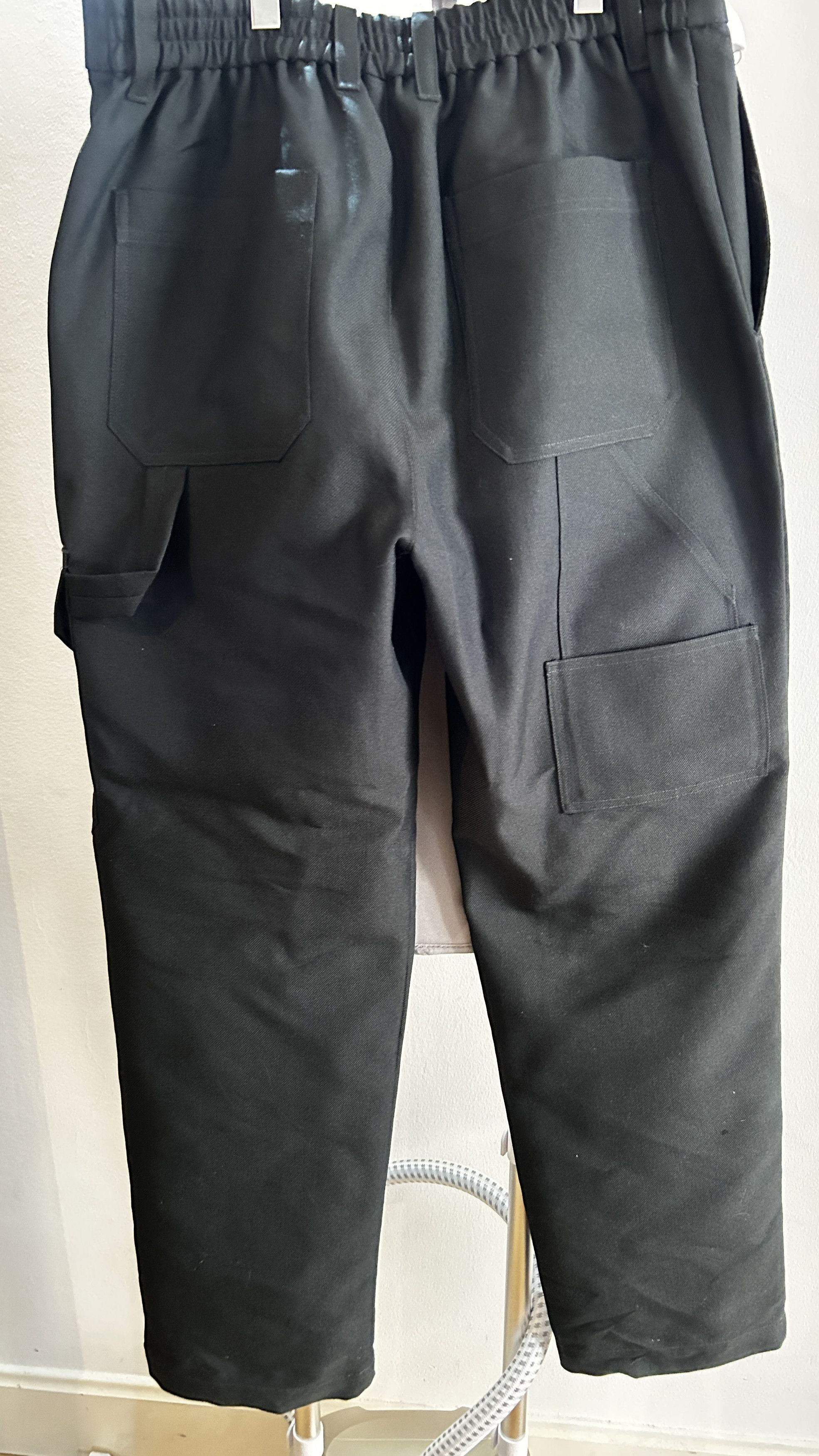 Helmut Lang Helmut Lang Wool Gabardine Carpenter Pants Size US 34 / EU 50 - 2 Thumbnail