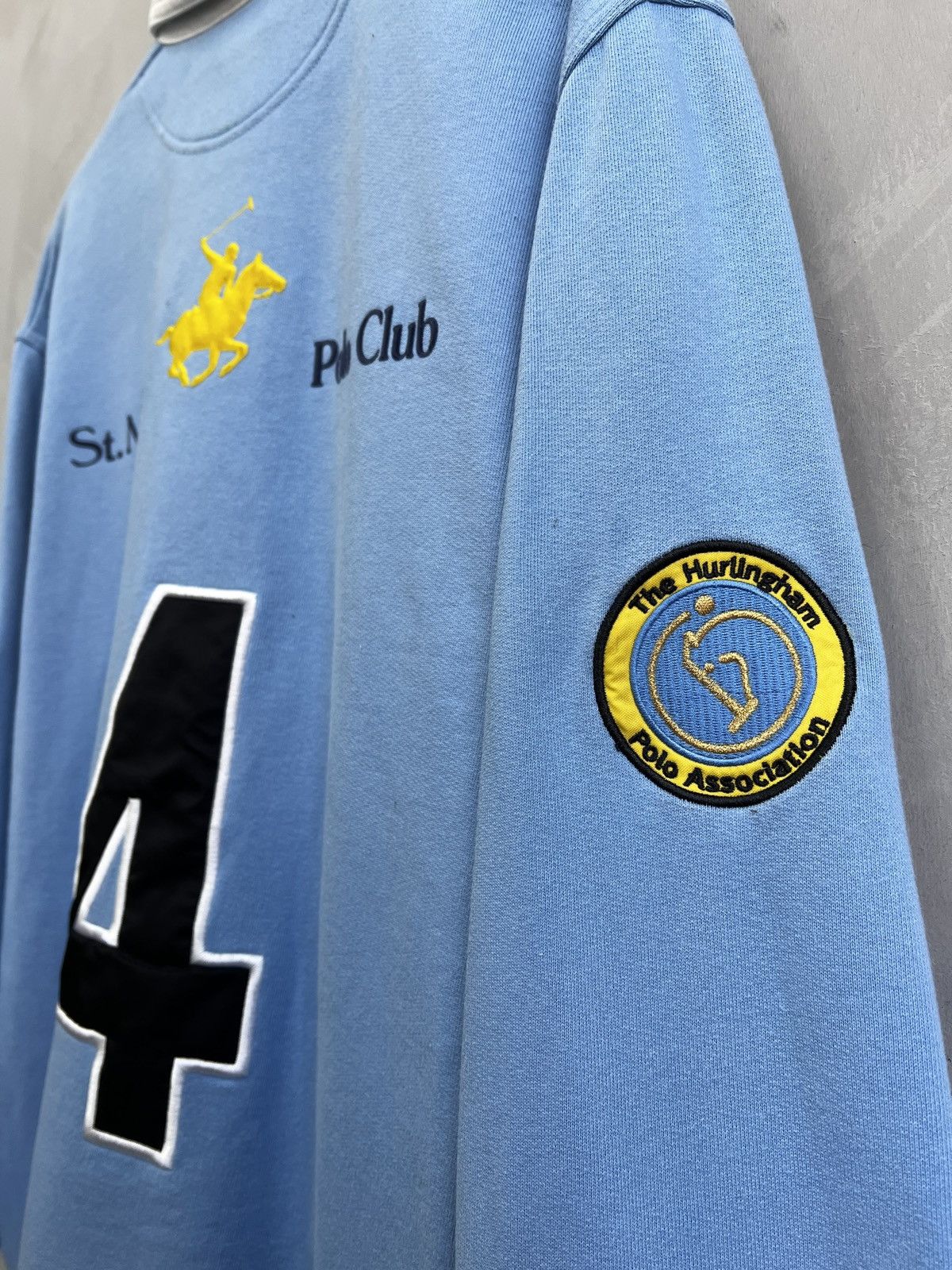 Polo Ralph Lauren Polo St. Morritz Polo Club jersey swiss long sleeve Size US M / EU 48-50 / 2 - 14 Thumbnail