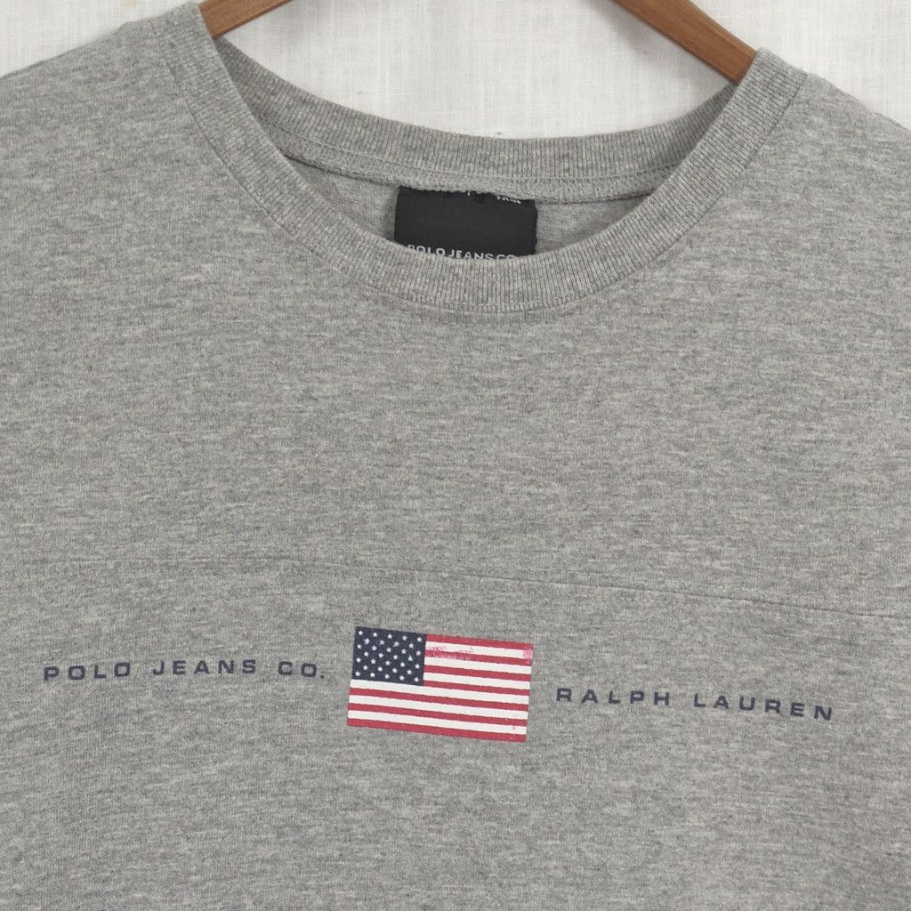 Polo Ralph Lauren Vintage USA Made Ralph Lauren; Polo Jeans T-Shirt Size S / US 4 / IT 40 - 6 Thumbnail