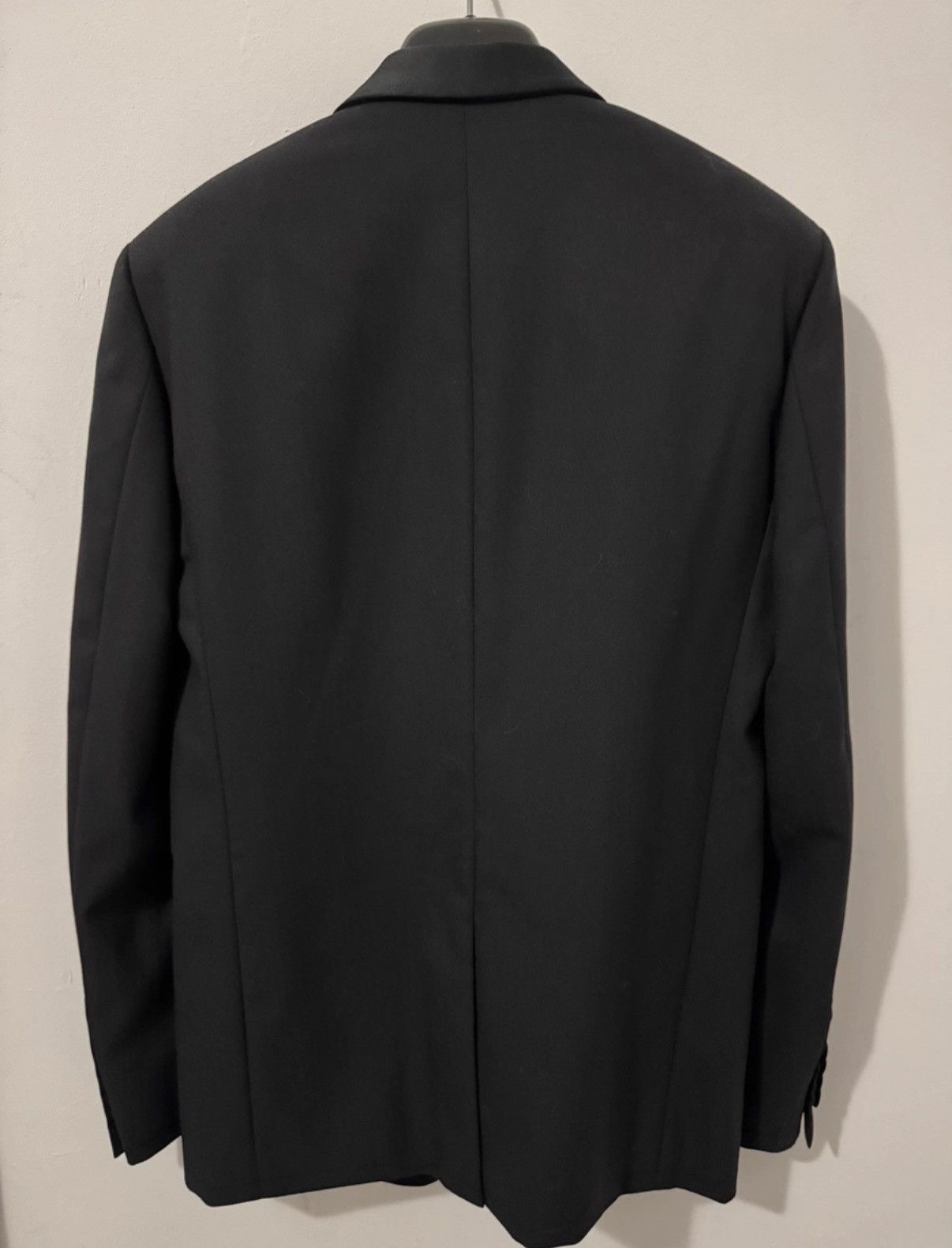 Saint Laurent Paris SLP 18SS Satin Shawl Collar Tone-on-Tone Le Smoking Blazer Size US M / EU 48-50 / 2 - 2 Thumbnail