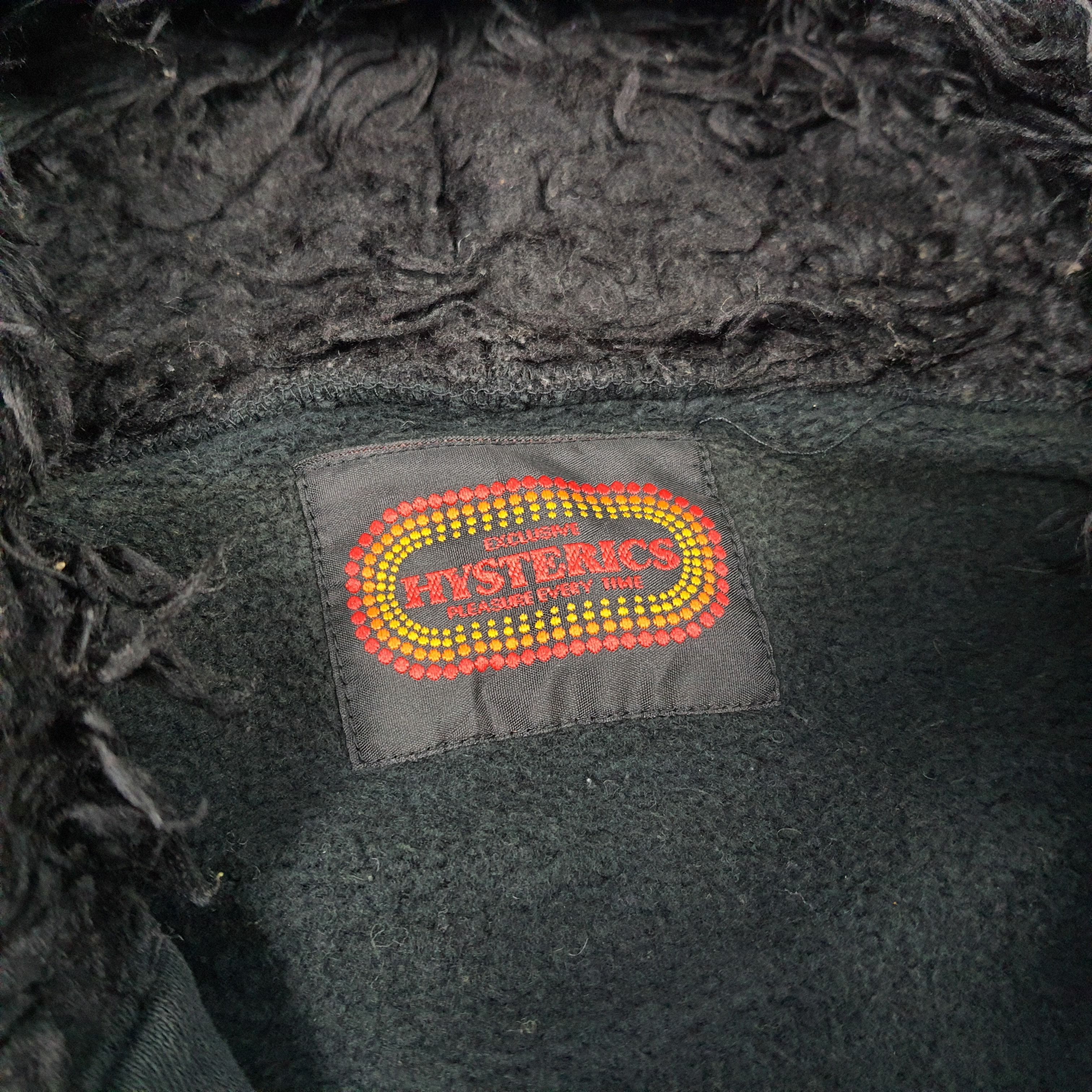 Hysteric Glamour × Japanese Brand × Vintage Vintage Hysteric Glamour Japanese Brand Zipper Fleece Hoodie Size XS / US 0-2 / IT 36-38 - 6 Thumbnail