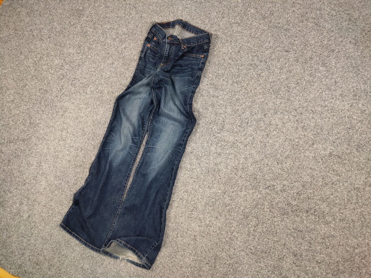 Levi's Vintage 90's levis 529 Distressed Denim flared bootcut Jeans Size 29" - 3 Thumbnail