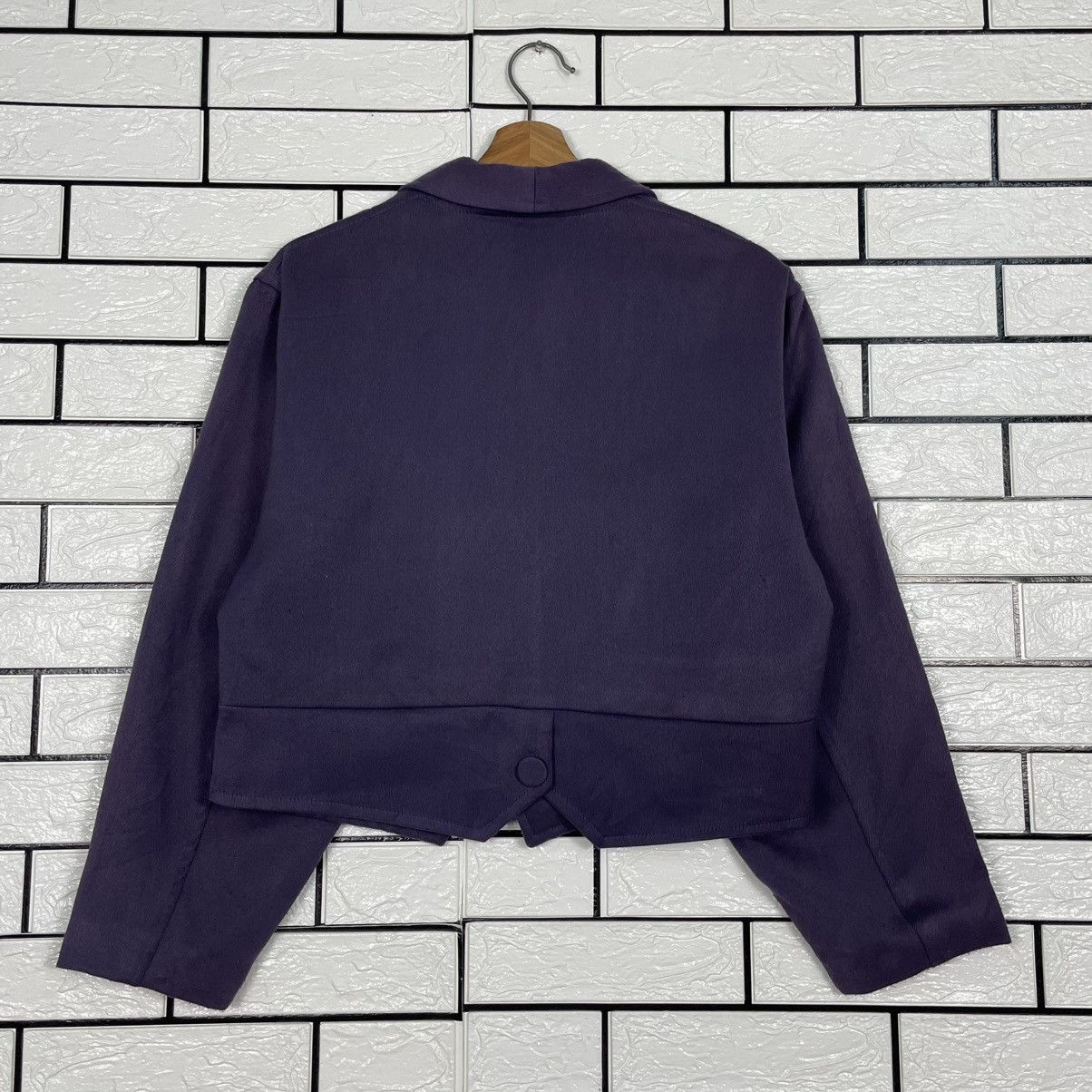 Other Made In France HV4 Women Crop Jacket Size M / US 6-8 / IT 42-44 - 7 Thumbnail