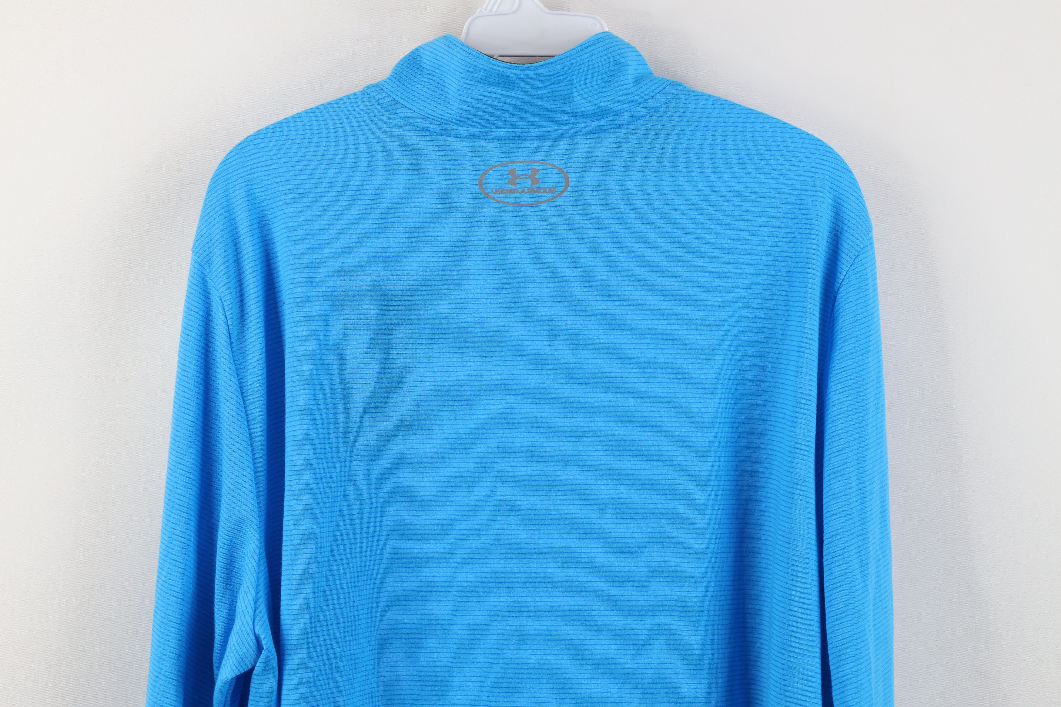 Under Armour New Under Armour Striped Running Pullover Jacket Top Blue Size US XL / EU 56 / 4 - 14 Thumbnail