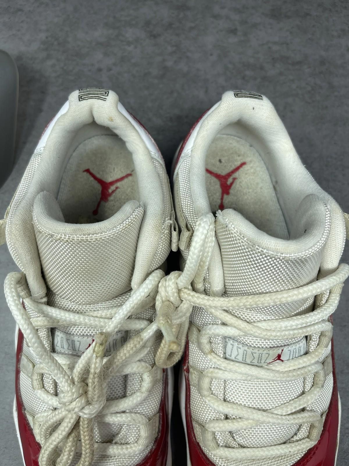 Jordan Brand Air Jordan 11 Low Cherry Sneakers Mens Size 8 White Red Size US 8 / EU 41 - 9 Thumbnail