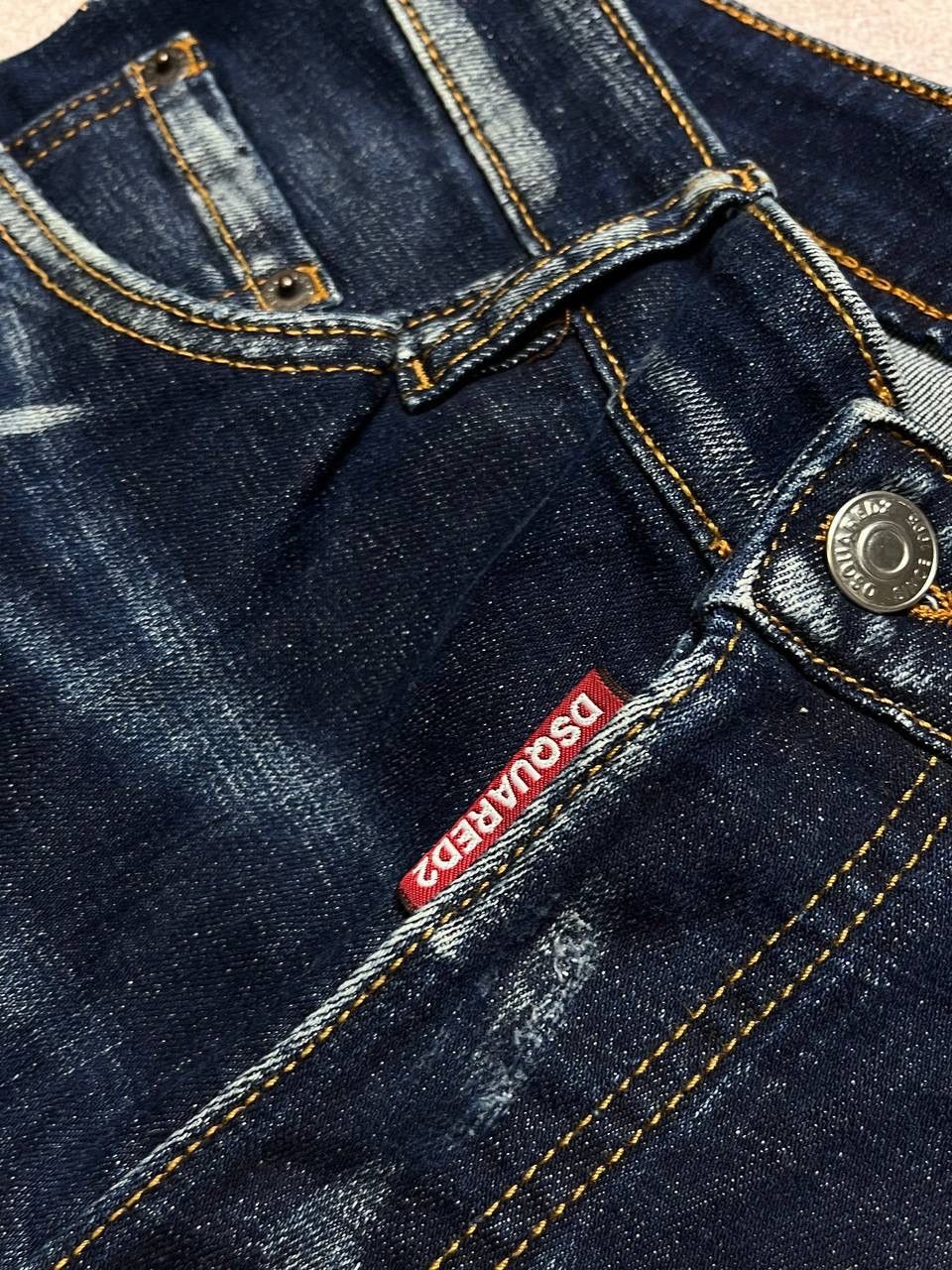 Dsquared2 Vintage Dsquared2 Patchwork Denim Pants Jeans 32 Size US 32 / EU 48 - 7 Thumbnail