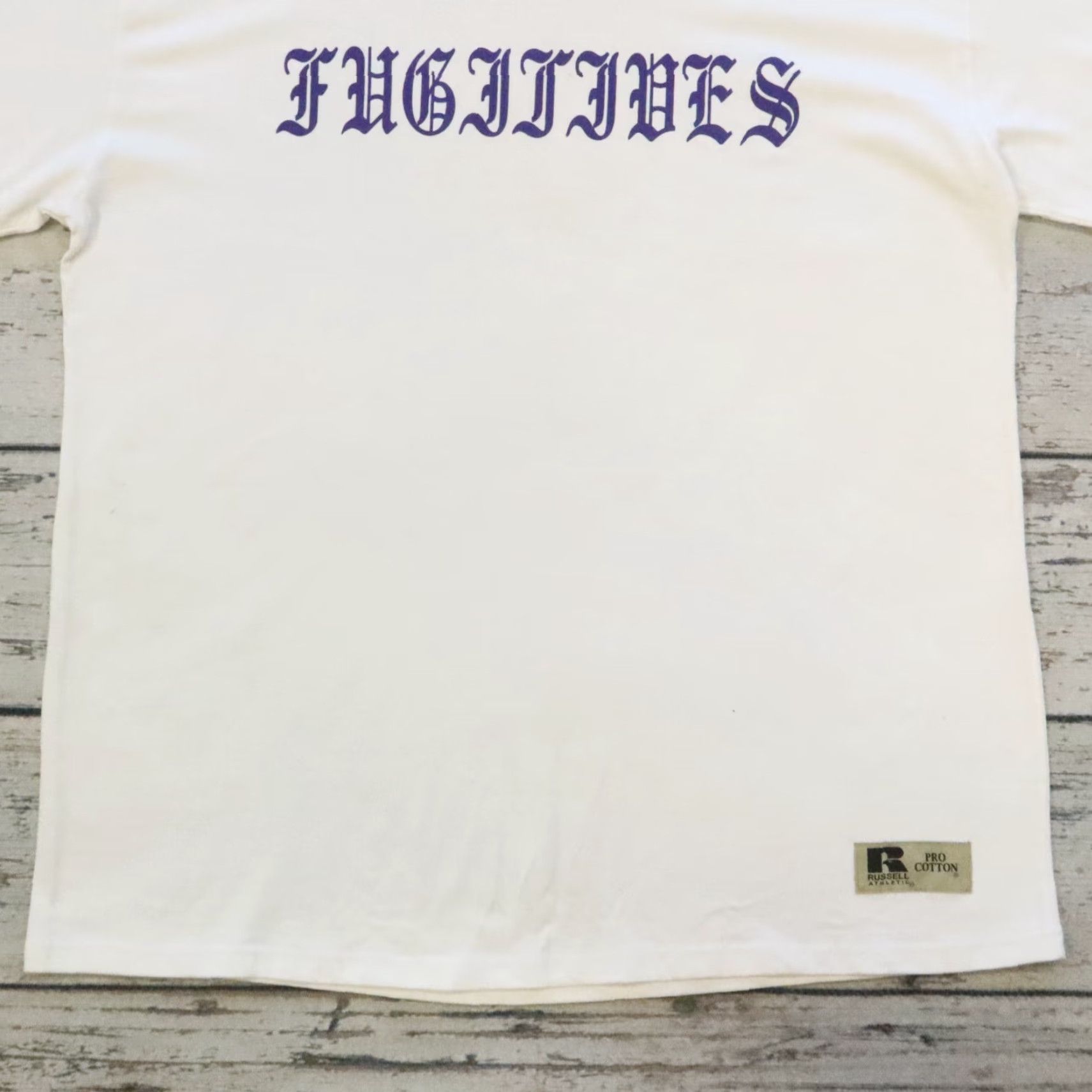 Russell Athletic VINTAGE Fugitives MC Motorcycle Club Richmond Long Sleeve Tshirt Shirt Size US XL / EU 56 / 4 - 4 Thumbnail