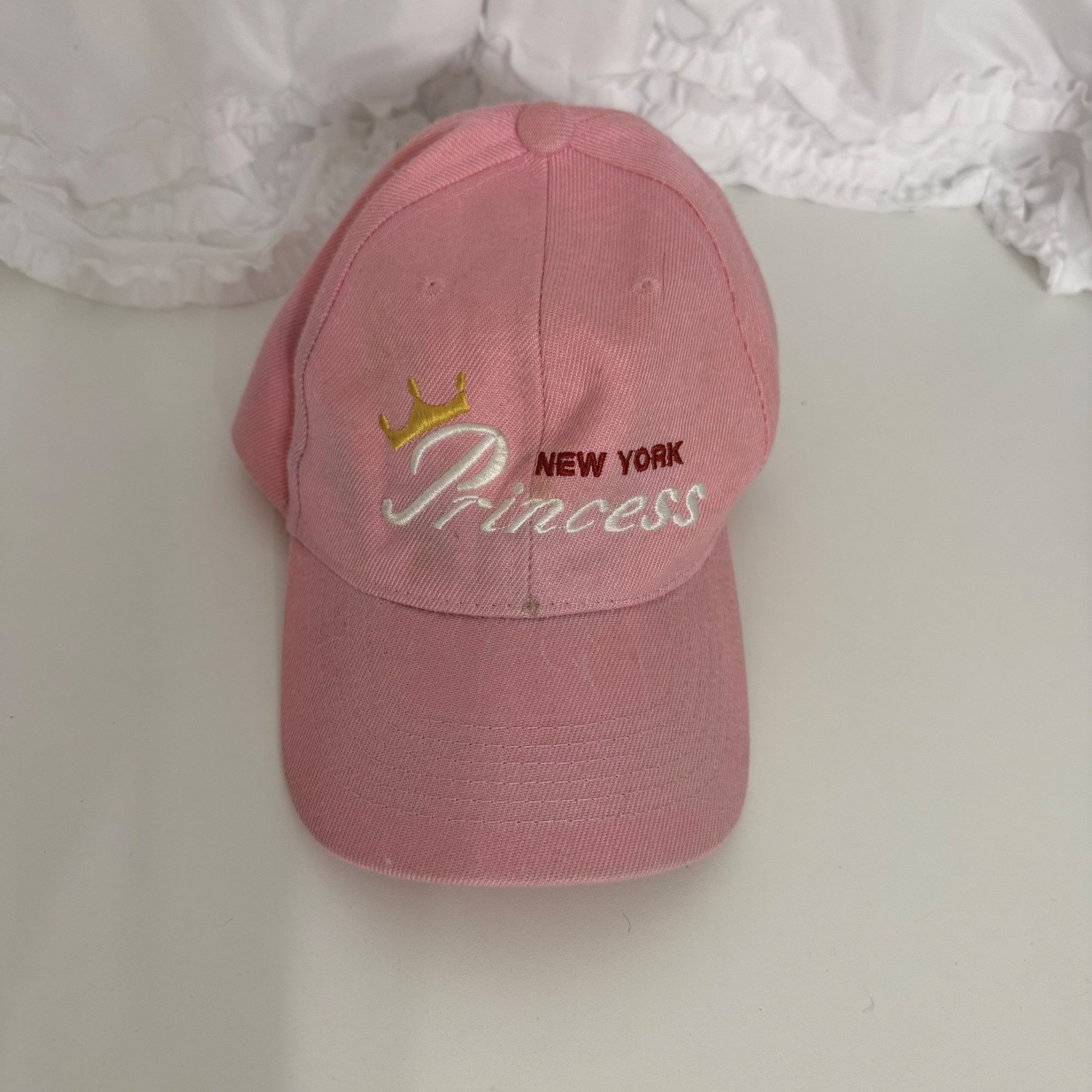 Other Pink New York Princess Baseball Cap Adjustable Velcro Strap Size ONE SIZE - 2 Thumbnail