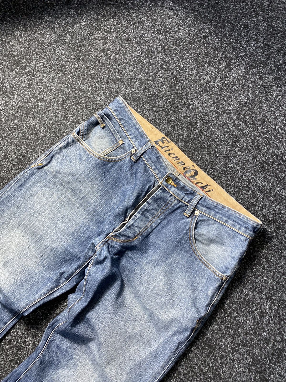 20471120 × Japanese Brand × Vintage 🔥Japanese Etienne Ozeki Baggy Punk Gothic Opium Jeans Rare Size US 36 / EU 52 - 14 Thumbnail