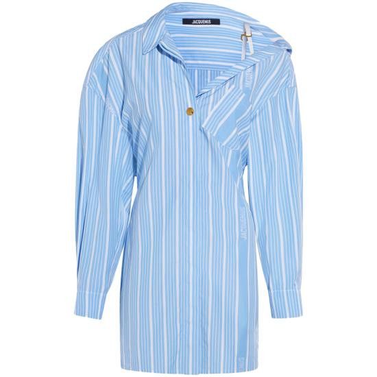 Jacquemus JACQUEMUS Women Dresses 243DR094 1691 3EV BLUE Size XS / US 0-2 / IT 36-38 - 1 Thumbnail