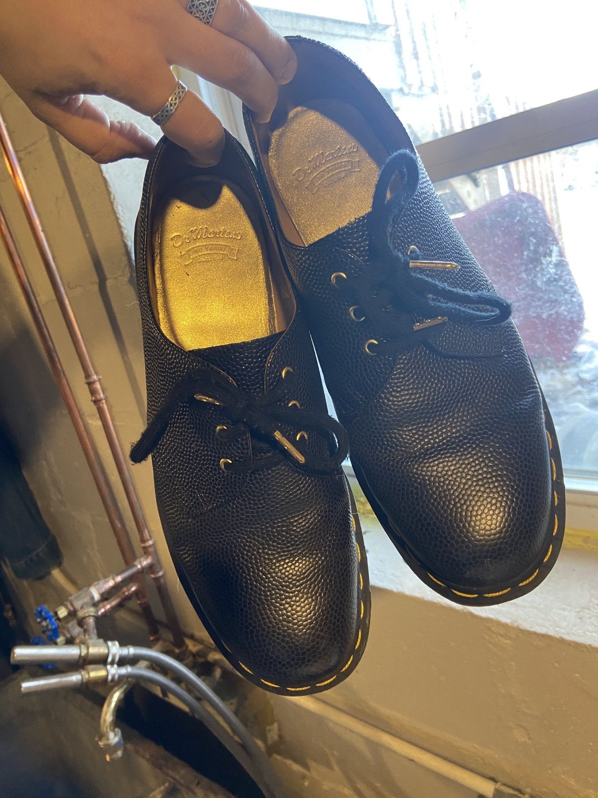 Dr. Martens Doc Marten black 1461 special 50th anniversary edition Size US 10 / EU 43 - 2 Thumbnail