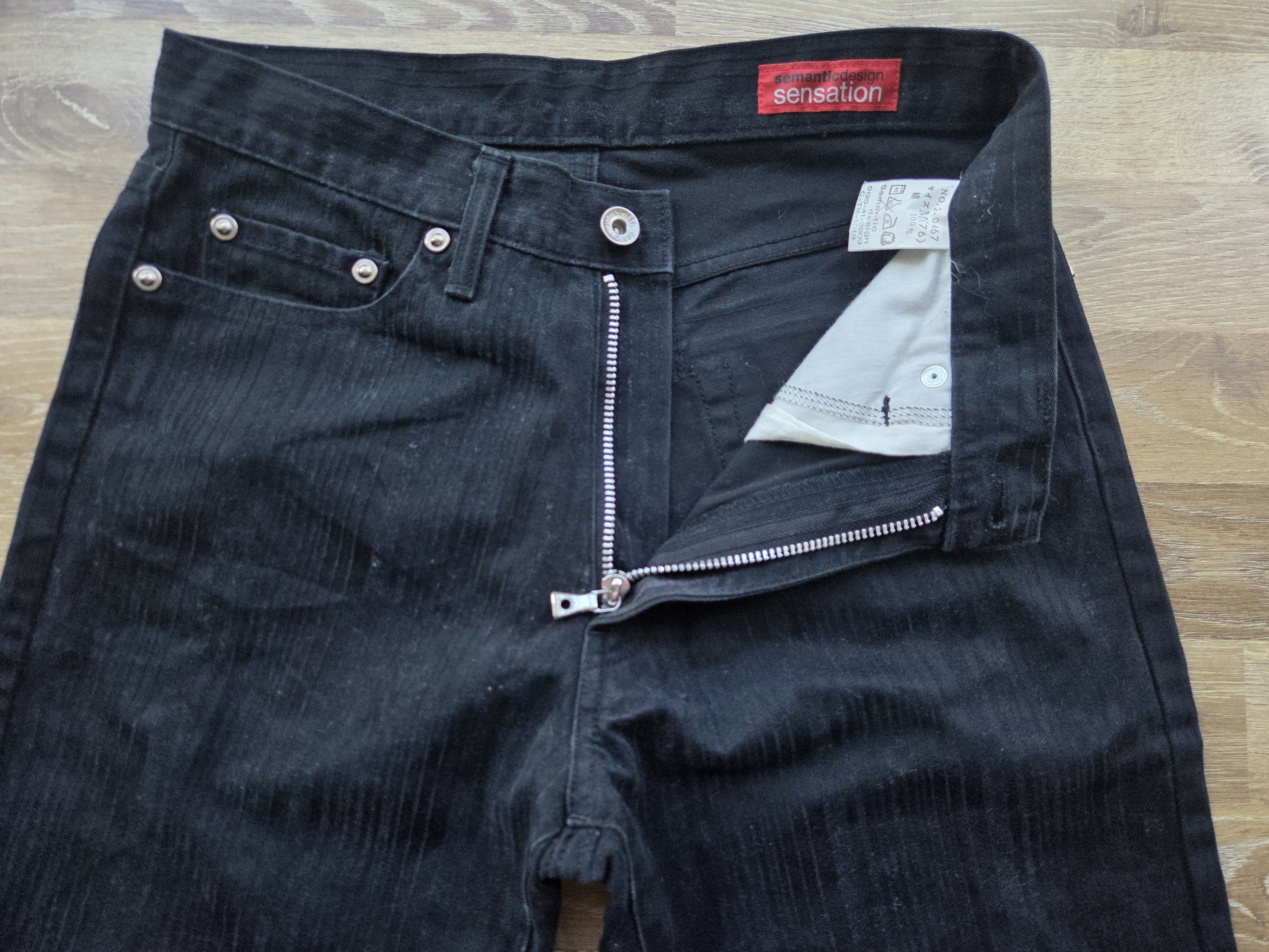 semanticdesign Japan Brand Semantic Design Sensation Flare Pants Boot Cut Size US 29 - 4 Thumbnail