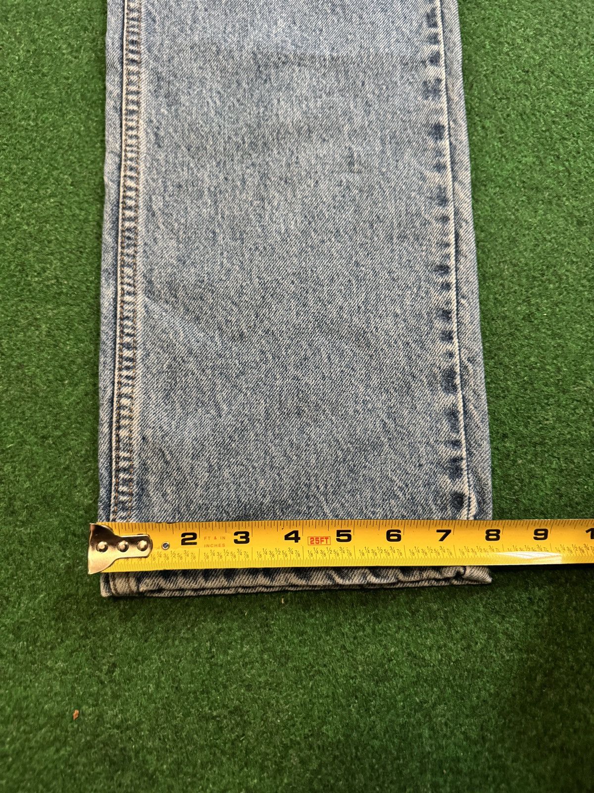 Levi's Vintage Clothing Vintage 90s Levi’s 505 Orange Tab Grunge Light Wash Jeans Size US 36 / EU 52 - 8 Thumbnail