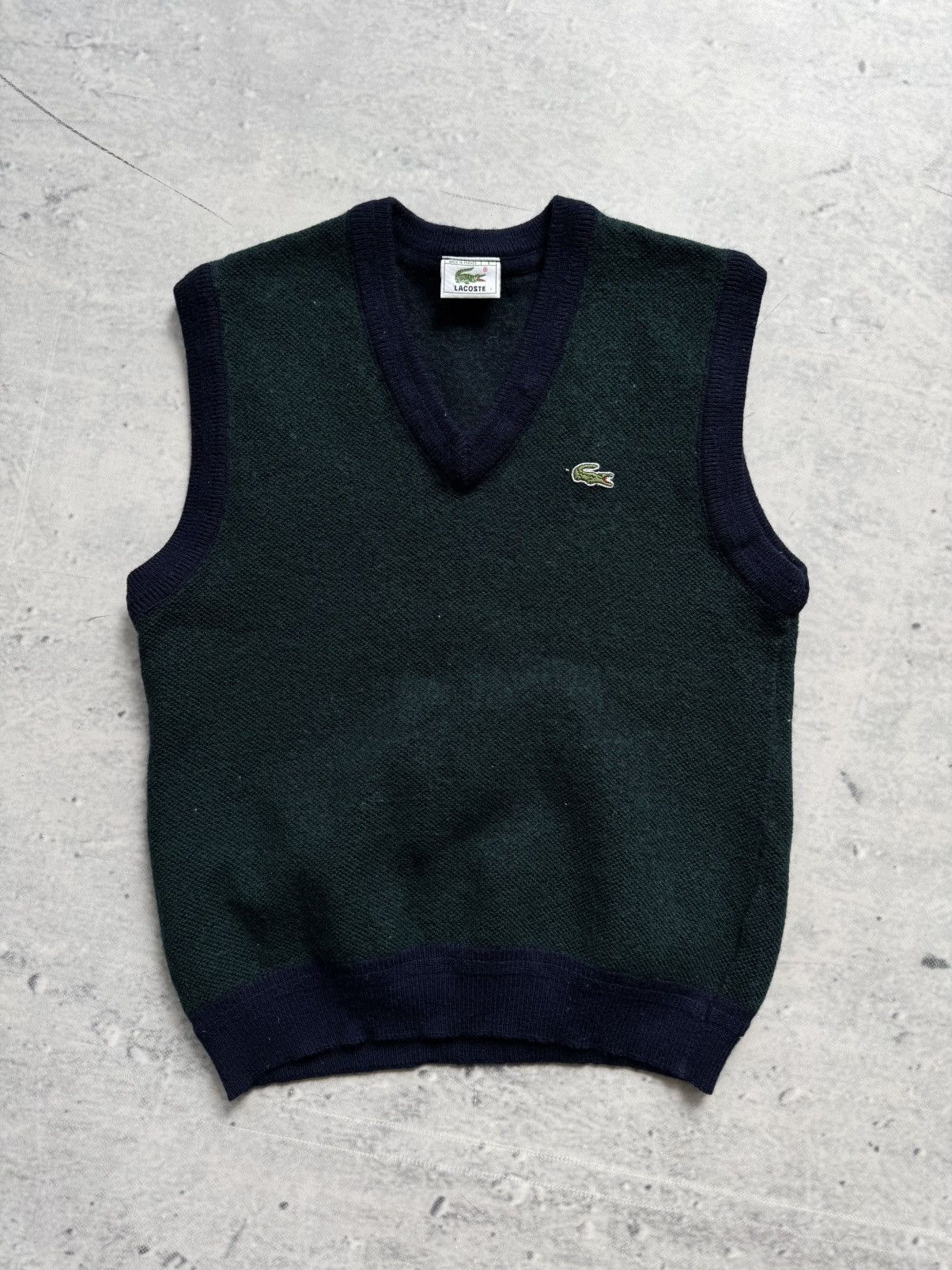 Lacoste Lacoste vintage retro green vest Chemise 90s Size M / US 6-8 / IT 42-44 - 3 Thumbnail