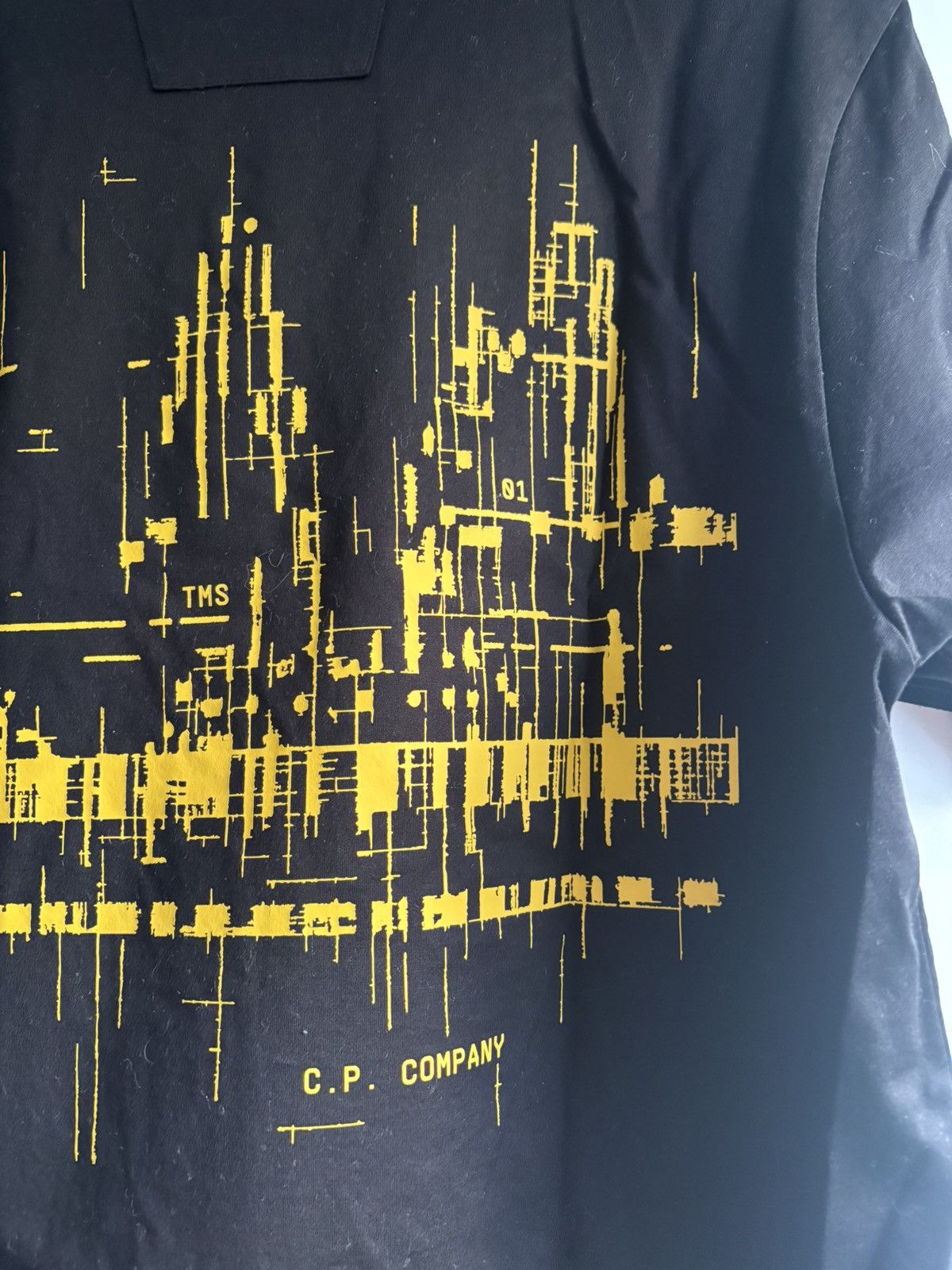C.P. Company CP Company metropolis series black T-shirt Size US M / EU 48-50 / 2 - 5 Thumbnail