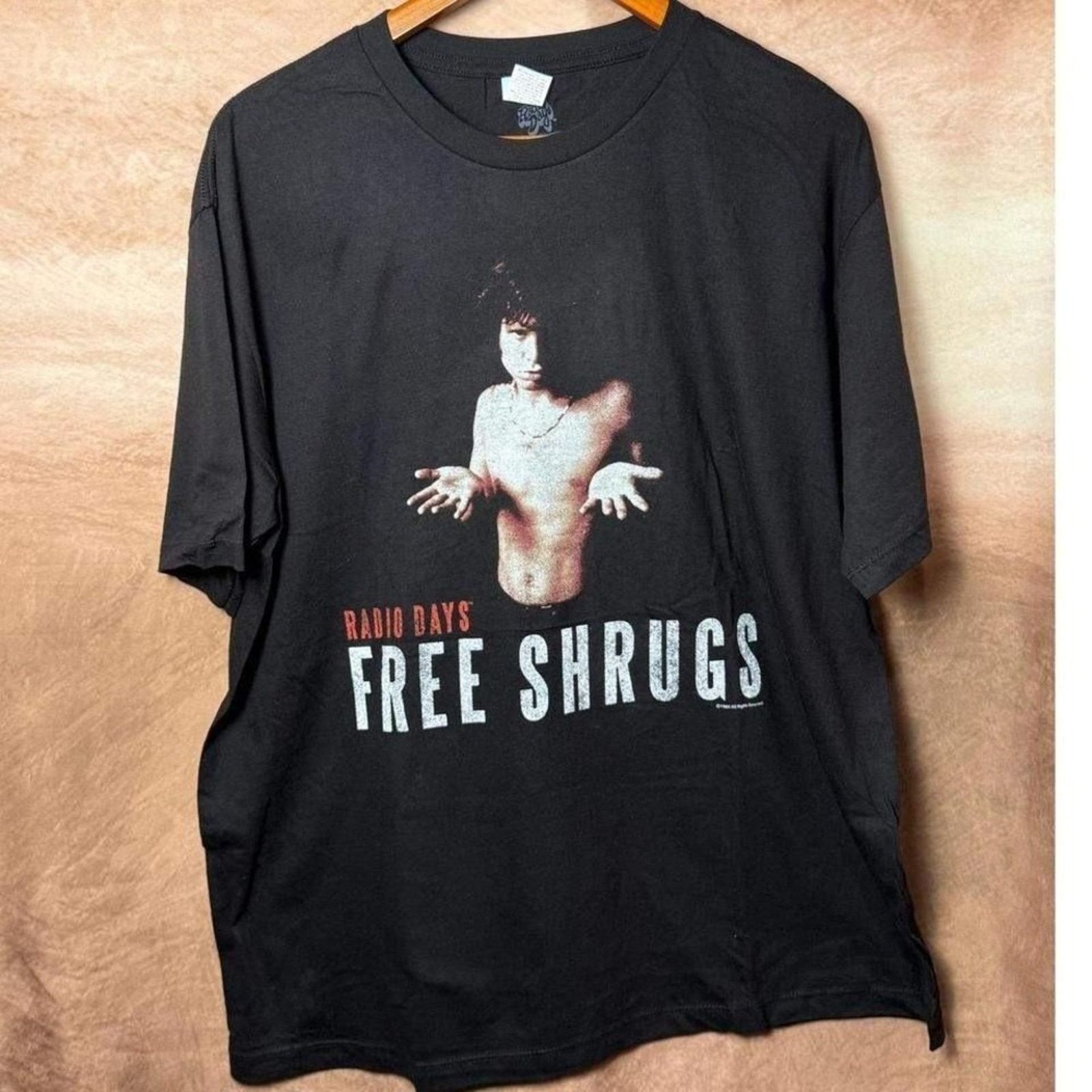 Other Jim Morrison The Doors Graphic Tee Radio Days XL NWOT Size US XL / EU 56 / 4 - 6 Thumbnail