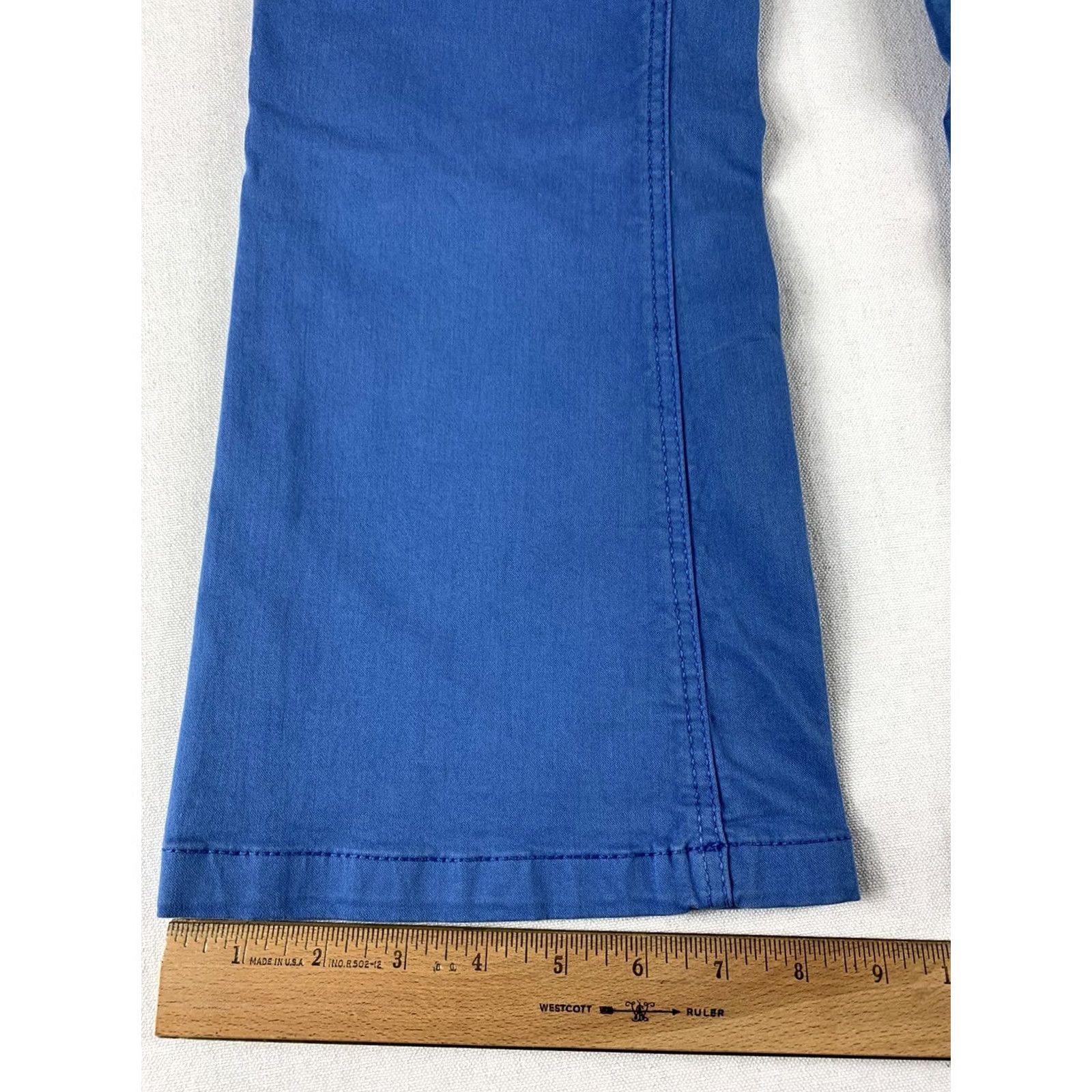 Massimo Dutti Massimo Dutti Women Pants Size 8 Skinny Fit Blue Cotton Pockets Casual 28X24 Pants Women Regular Blue 8 Skinny Fit Casual 28X24 Size 30" / US 8 / IT 44 - 2 Thumbnail