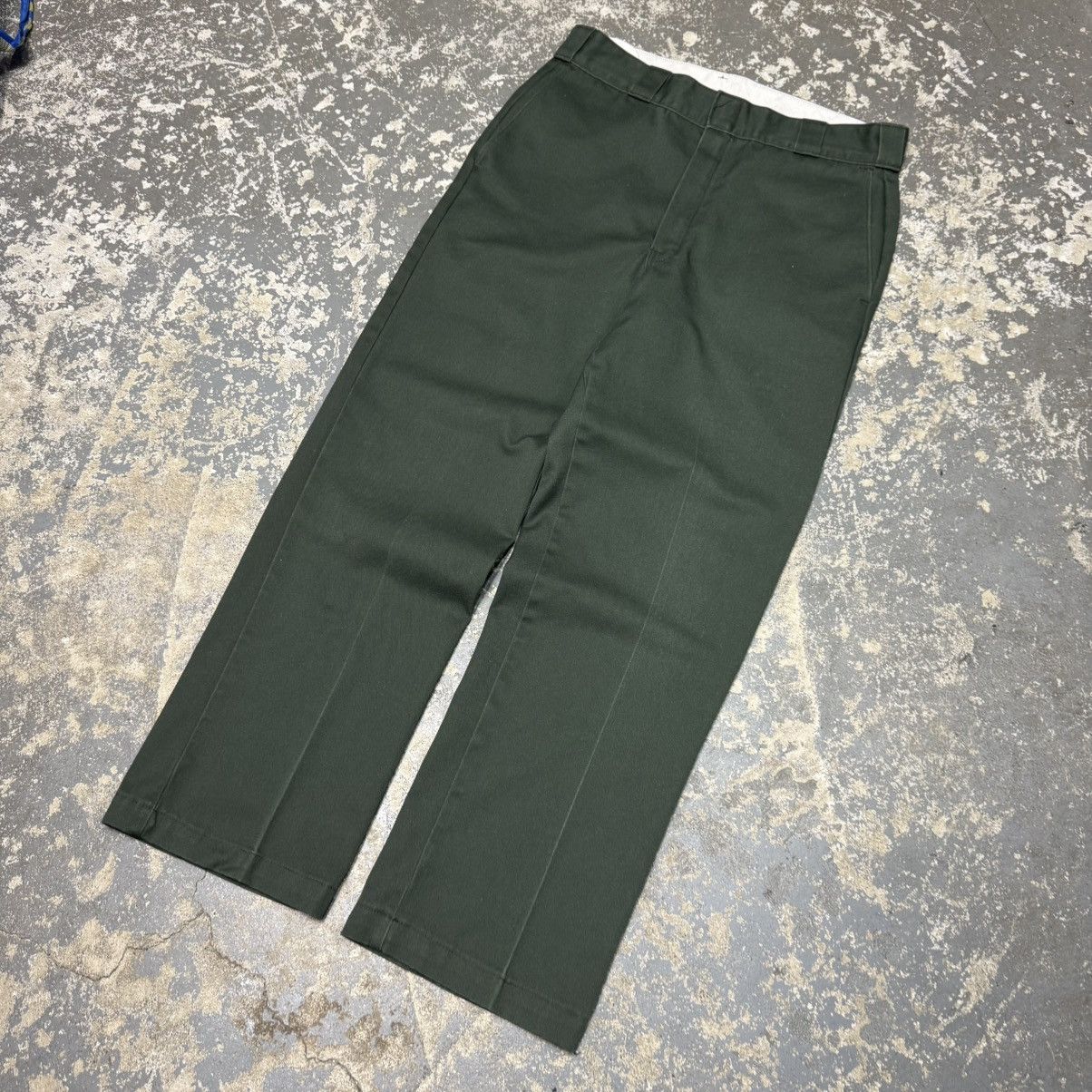 Dickies Vintage Dickies Dark Green Essential Work Pants USA 90s Size US 32 / EU 48 - 6 Thumbnail